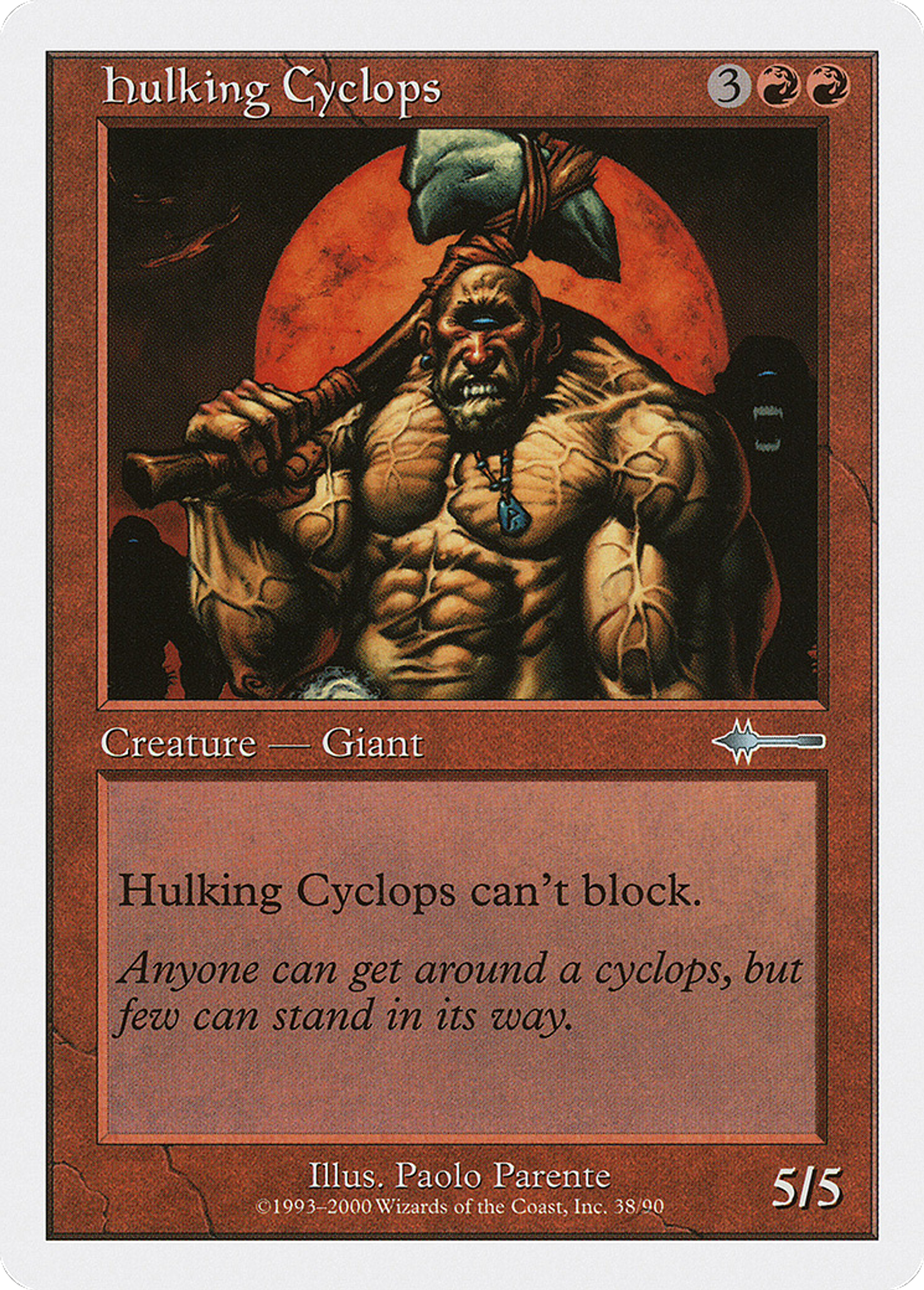 Cyclope lourdaud — Beatdown Box Set — Magic: The Gathering