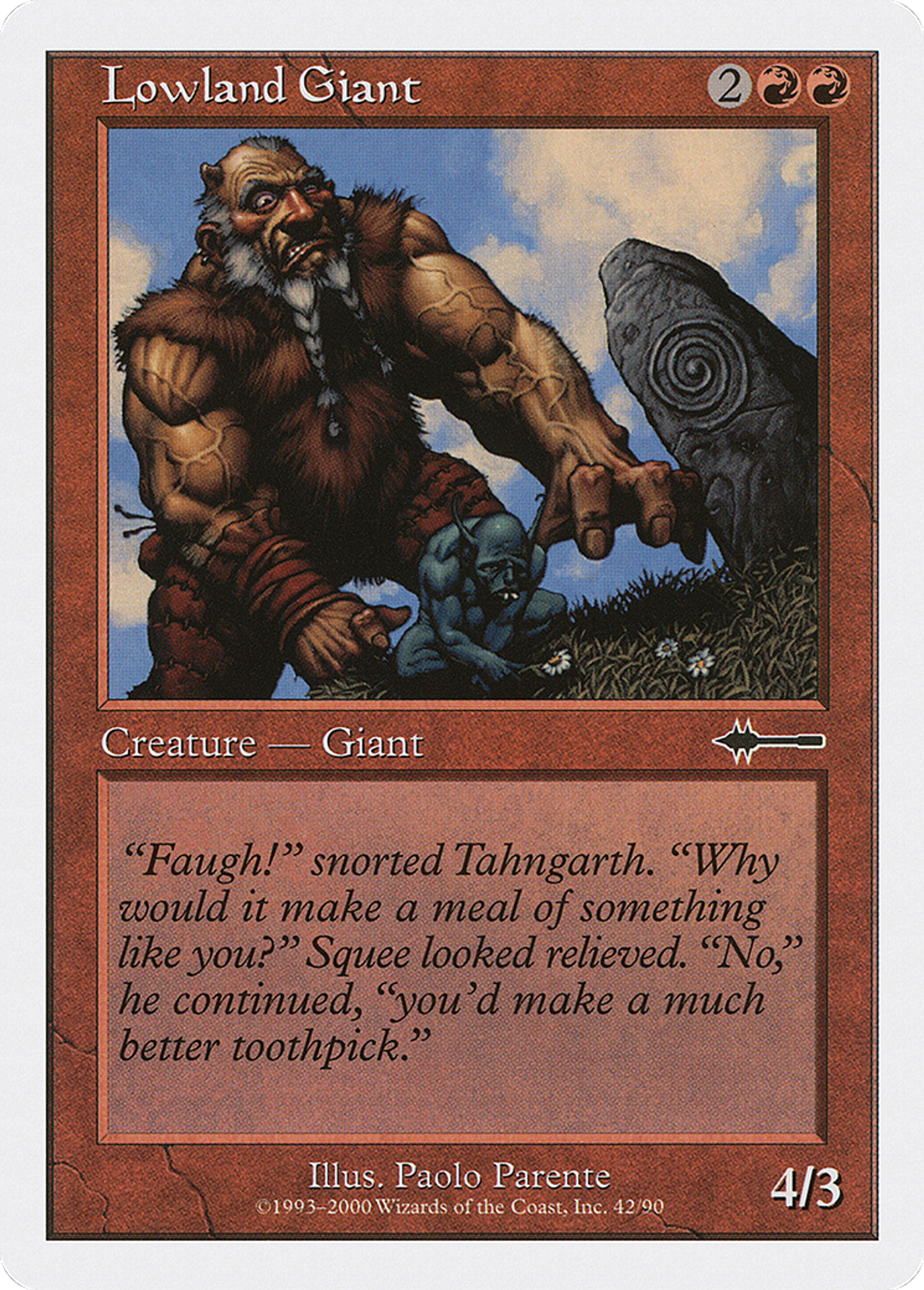 Géant des basses terres — Beatdown Box Set — Magic: The Gathering