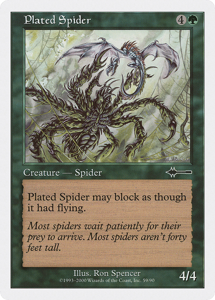 Plated Spider — Beatdown Box Set — Magic: The Gathering