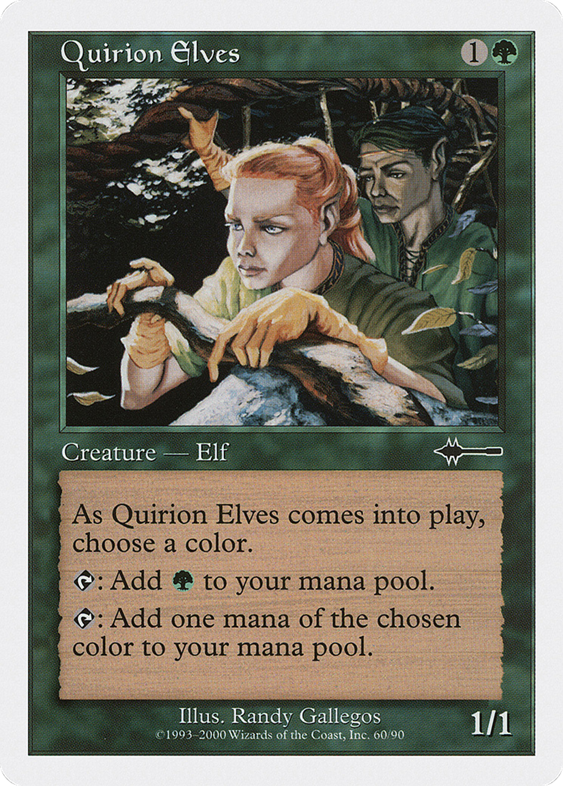 Elfes quirionais — Beatdown Box Set — Magic: The Gathering