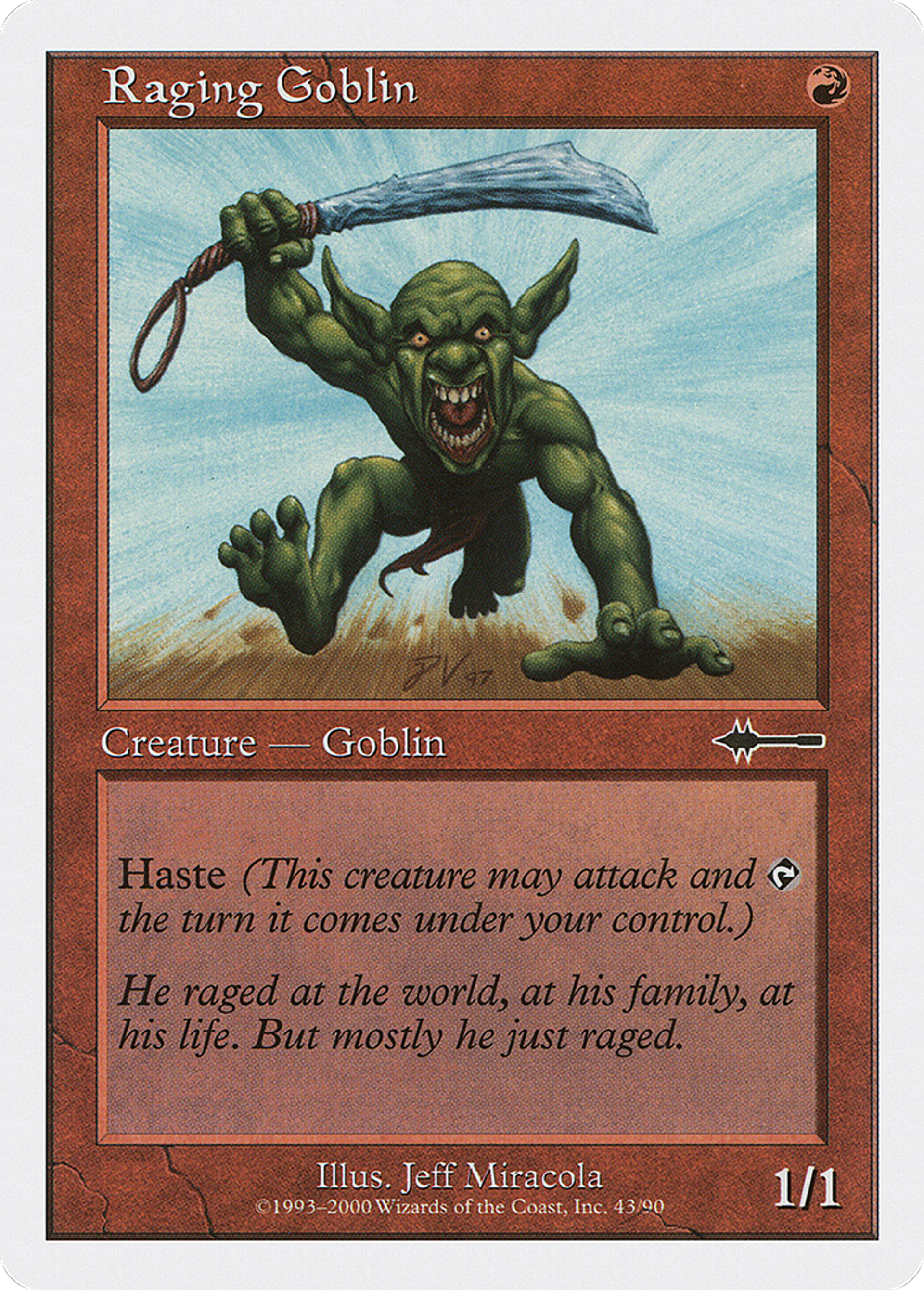 Gobelin enragé — Beatdown Box Set — Magic: The Gathering