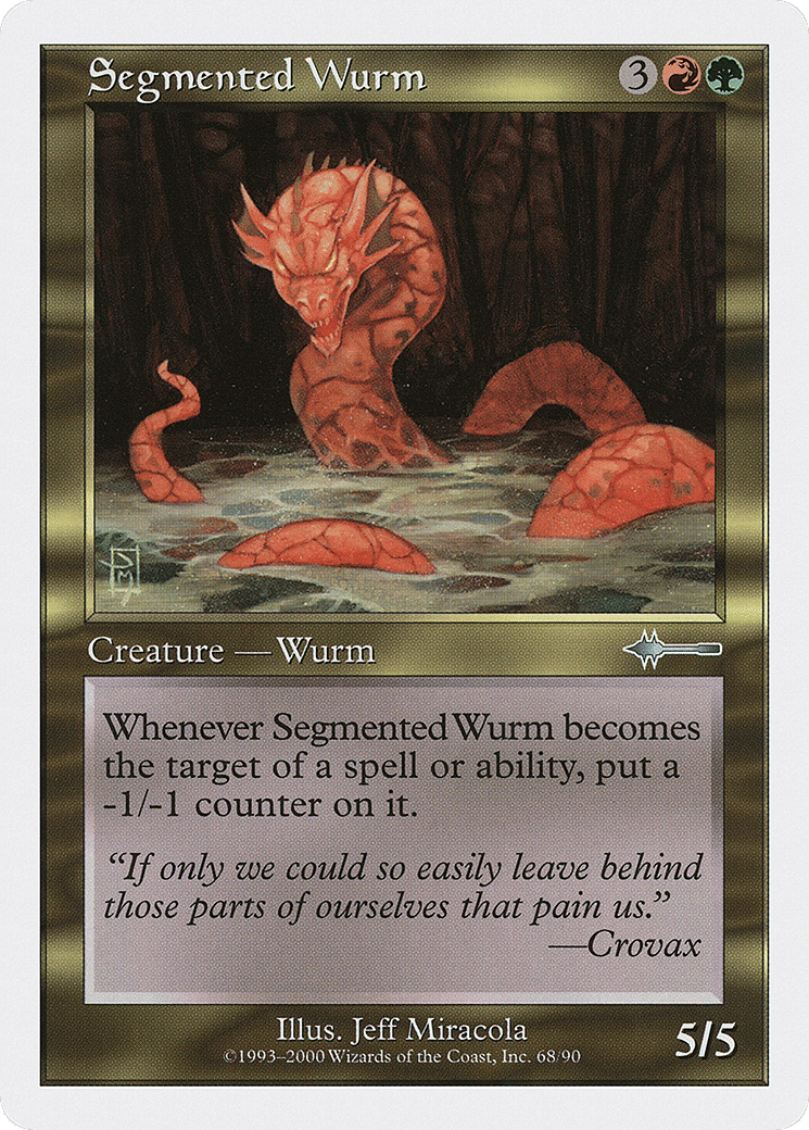 Segmented Wurm — Beatdown Box Set — Magic: The Gathering