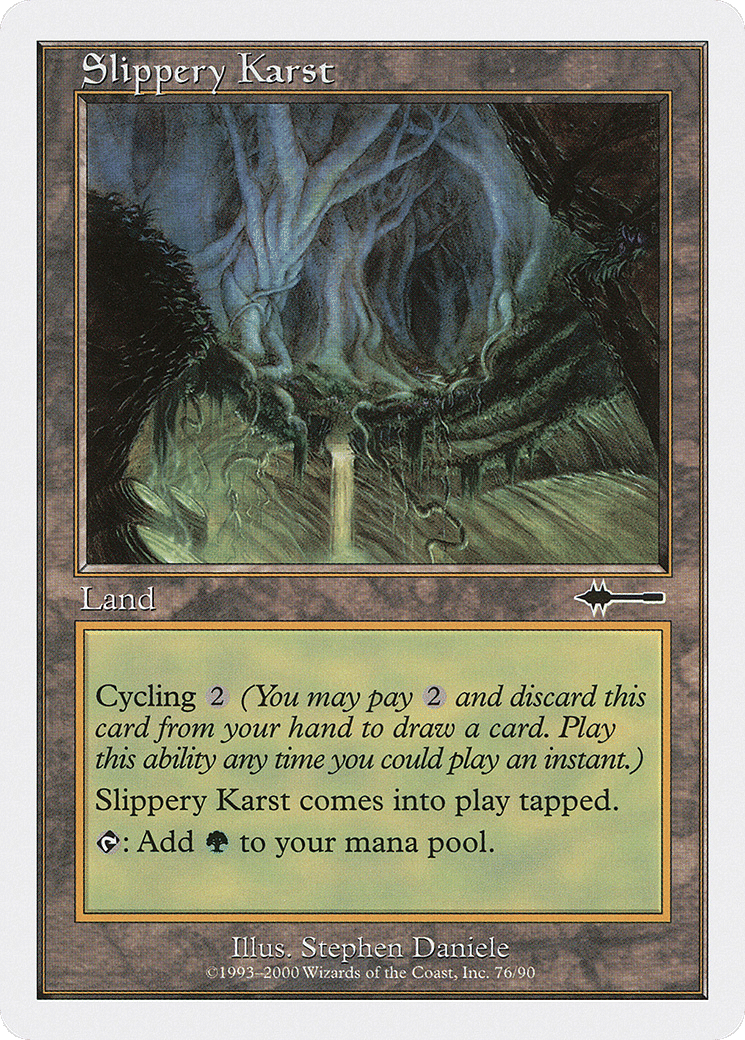 Slippery Karst — Beatdown Box Set — Magic: The Gathering