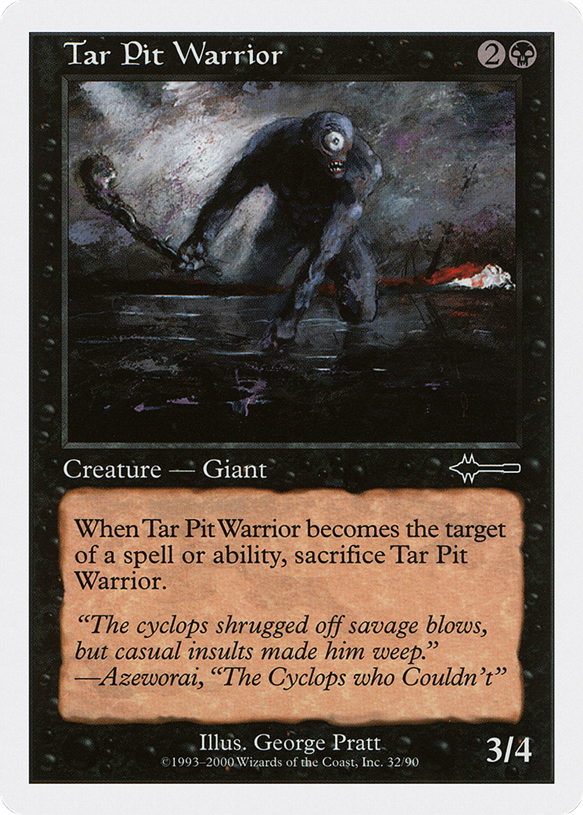 Guerrier du goudron — Beatdown Box Set — Magic: The Gathering