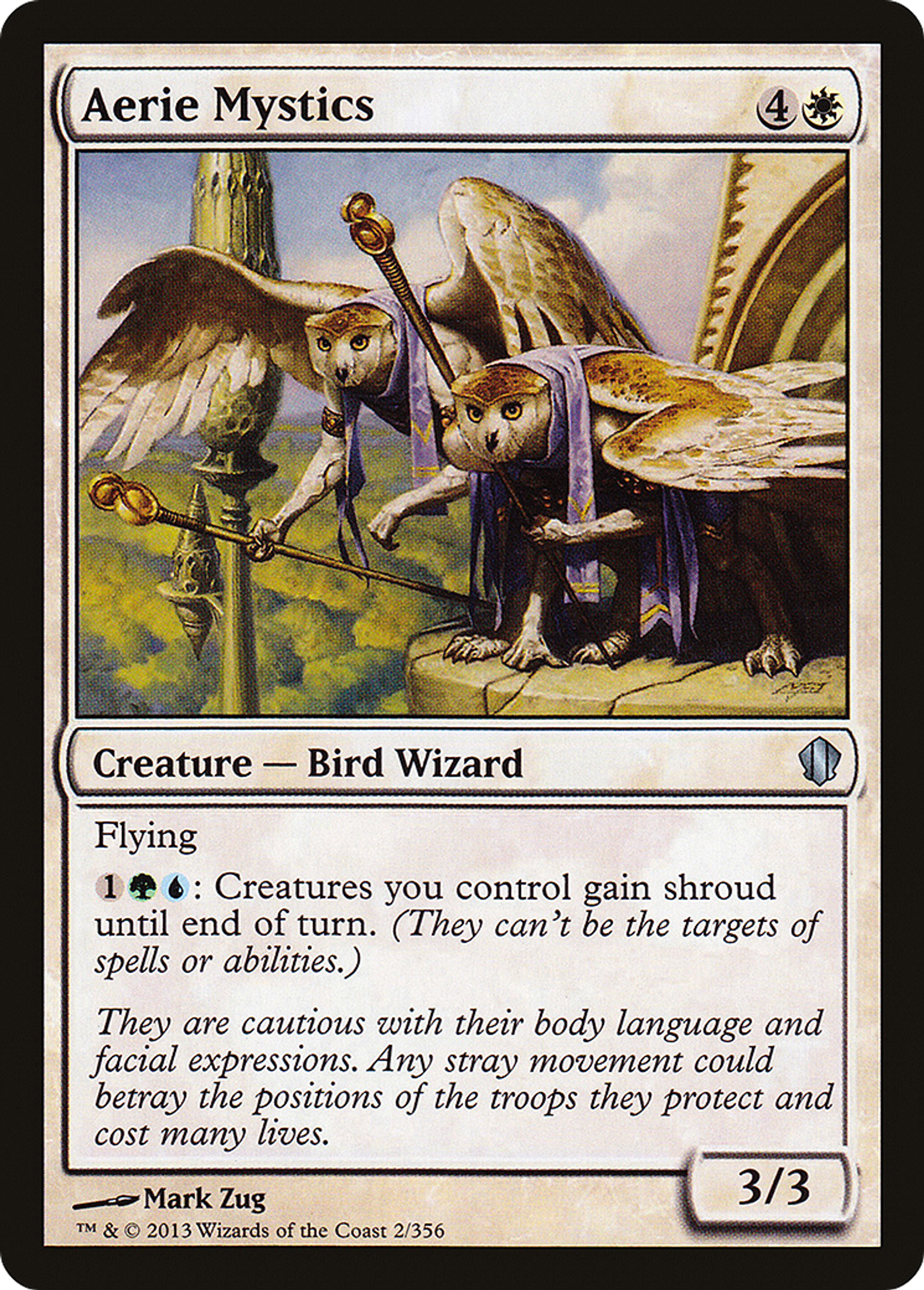 Aerie Mystics — Commander 2013 — Magic: The Gathering