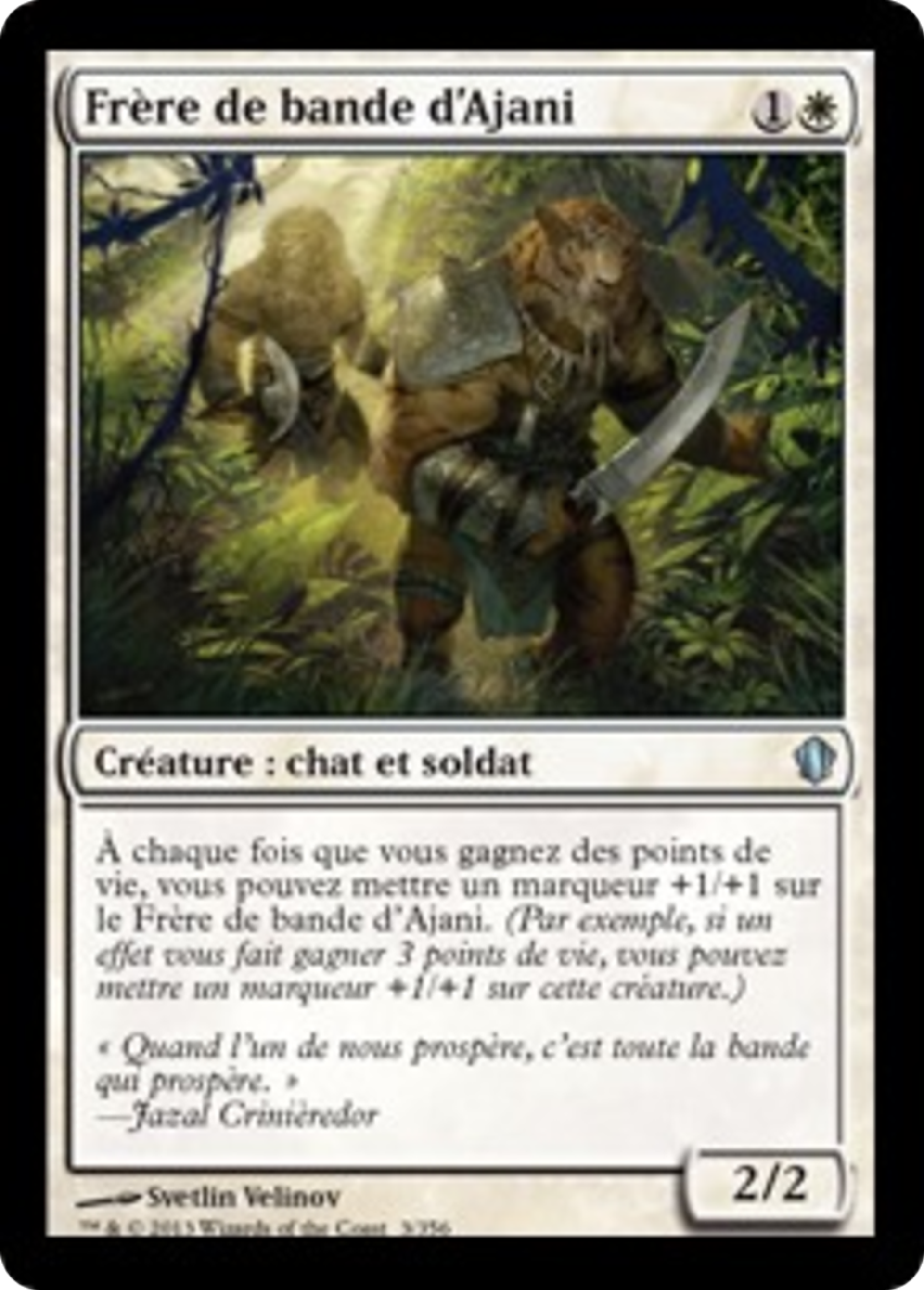 Frère de bande d'Ajani — Commander 2013 — Magic: The Gathering