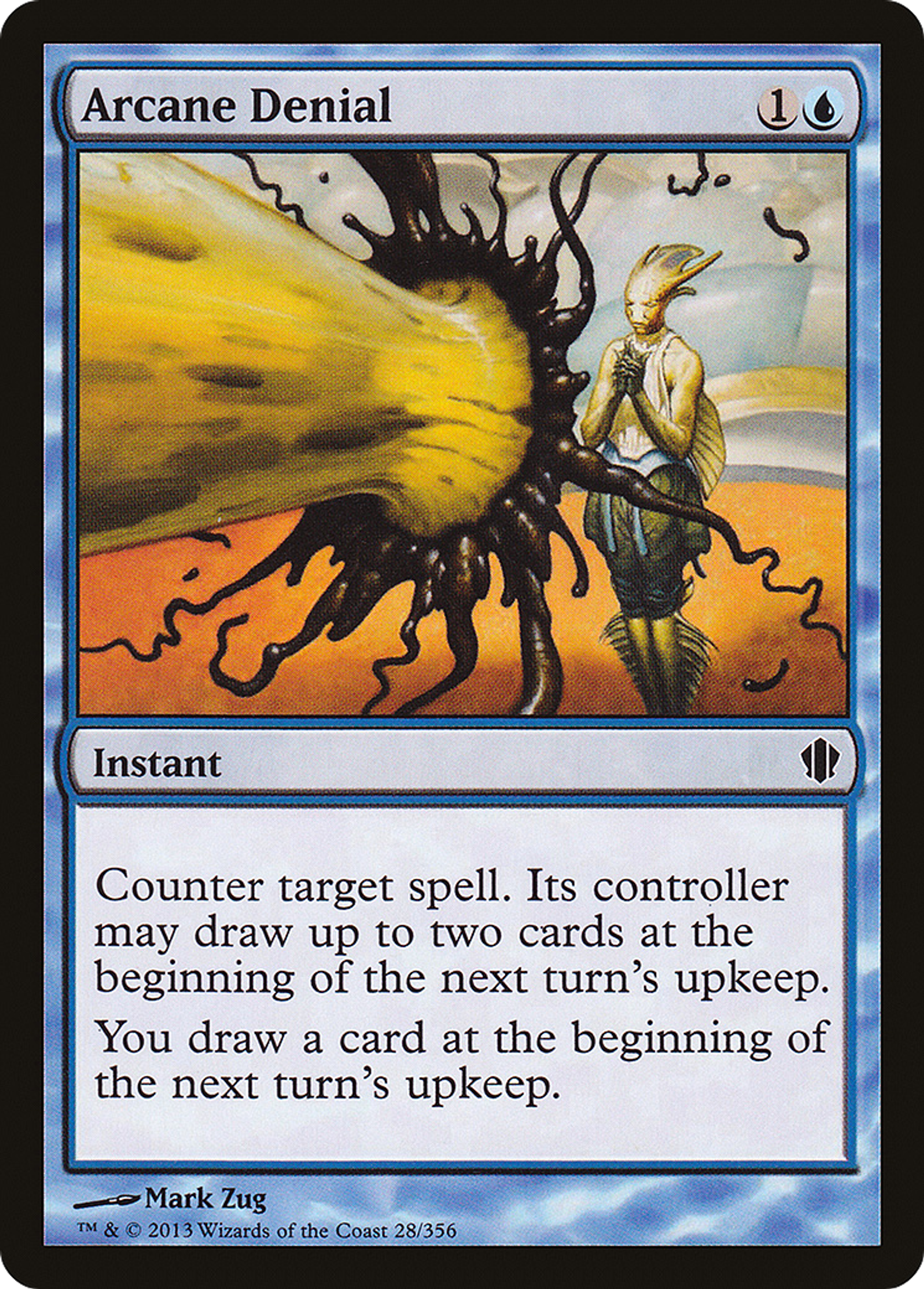 Arcane Denial — Commander 2013 — Magic: The Gathering