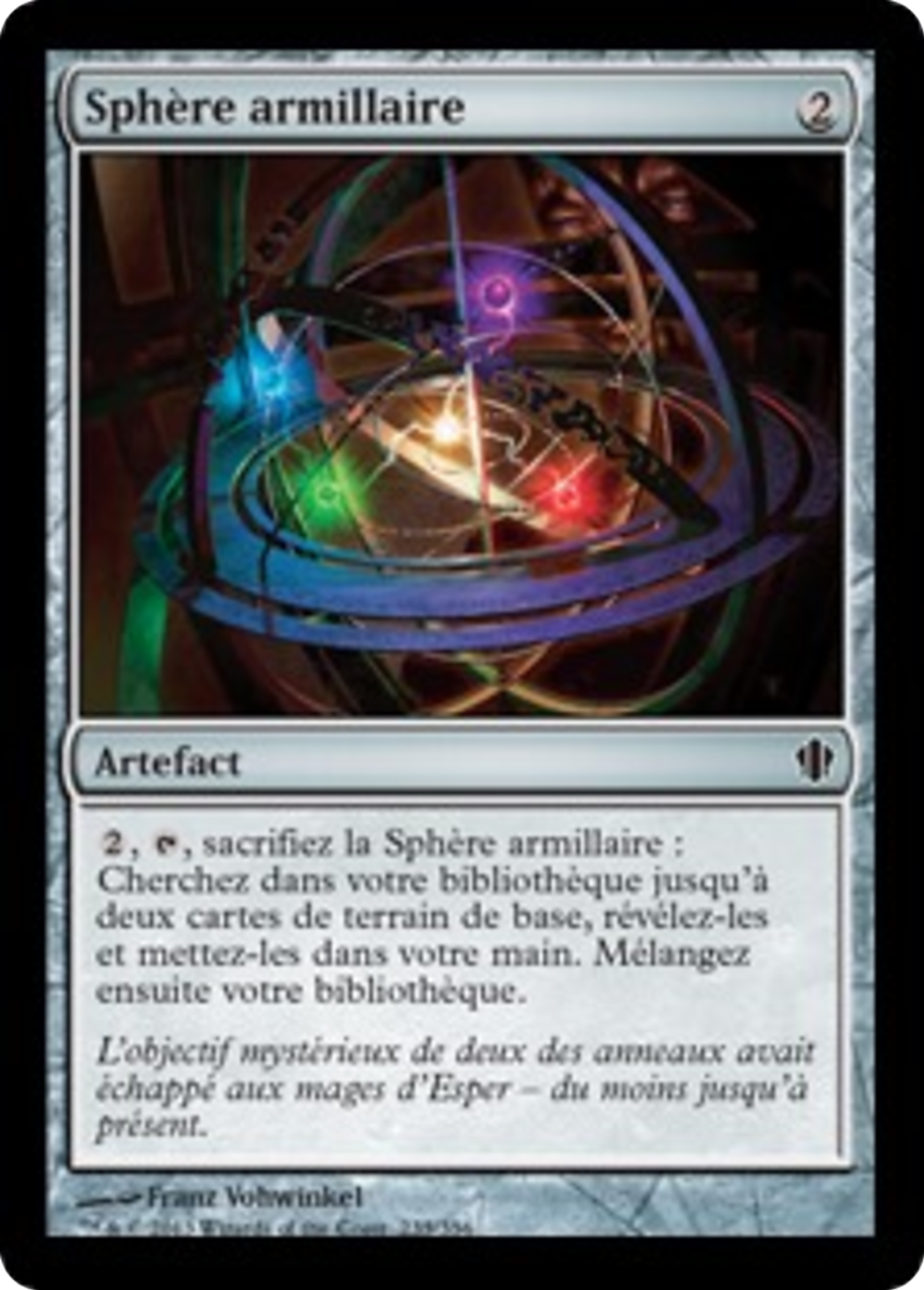 Sphère armillaire — Commander 2013 — Magic: The Gathering