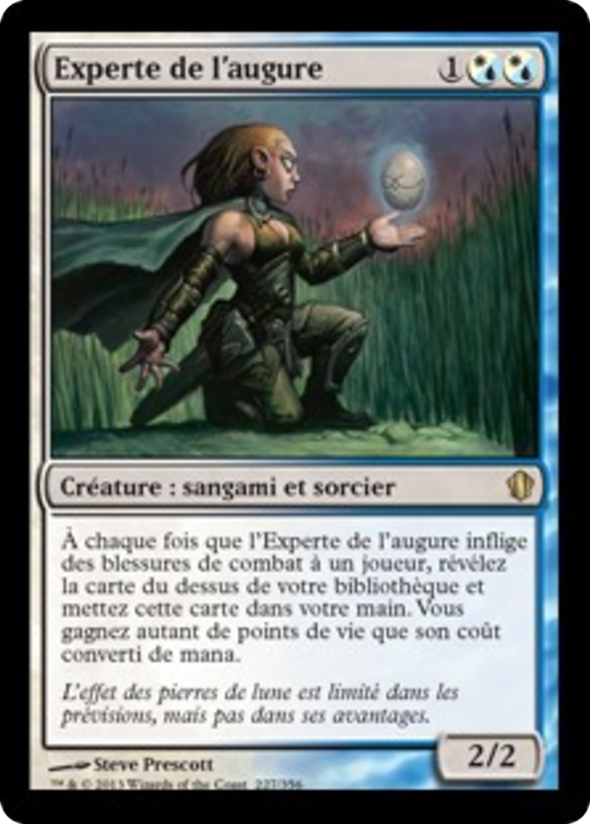 Experte de l'augure — Commander 2013 — Magic: The Gathering