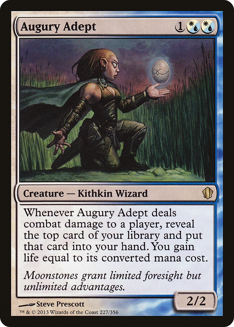 Augury Adept — Commander 2013 — Magic: The Gathering