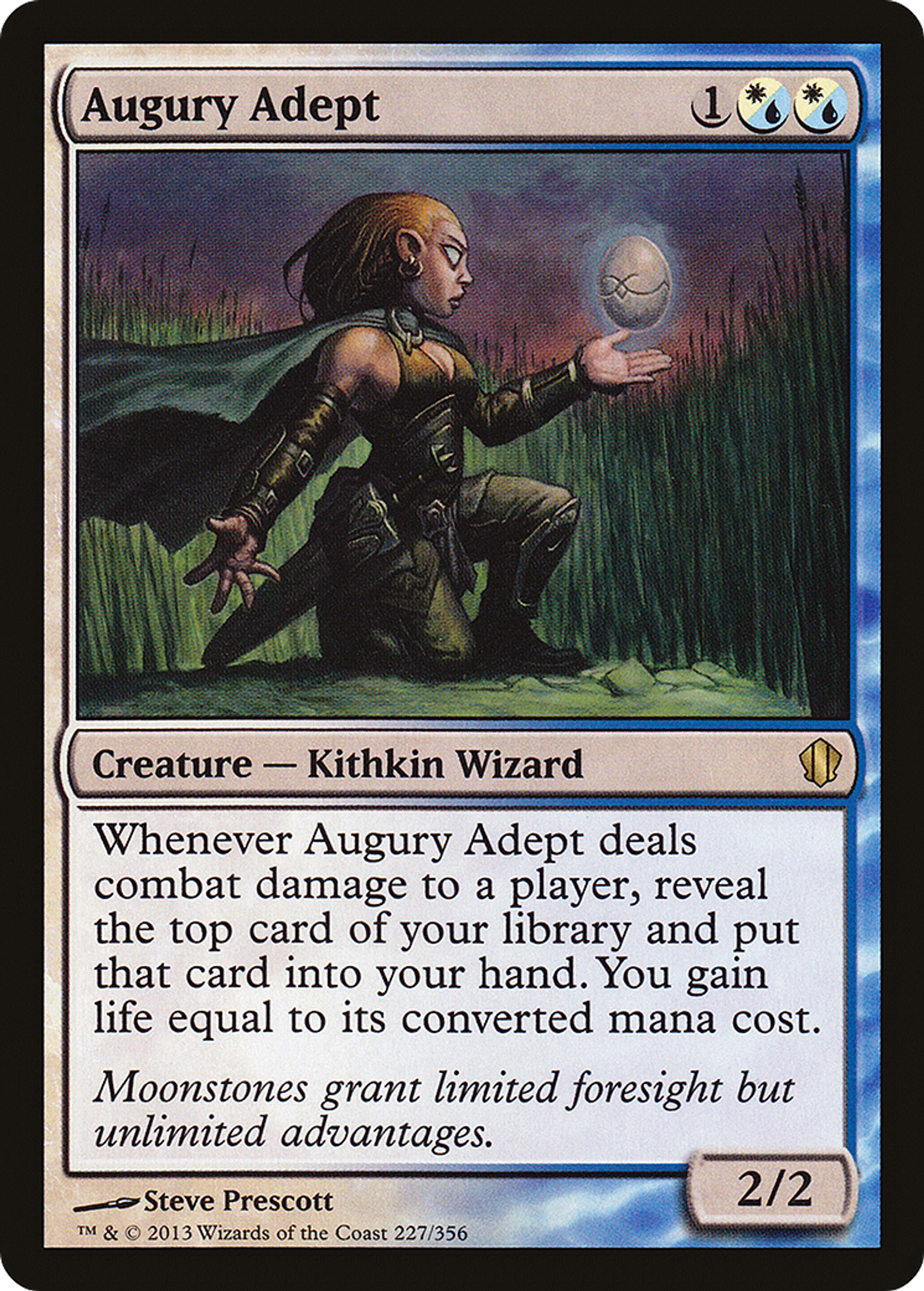 Augury Adept — Commander 2013 — Magic: The Gathering