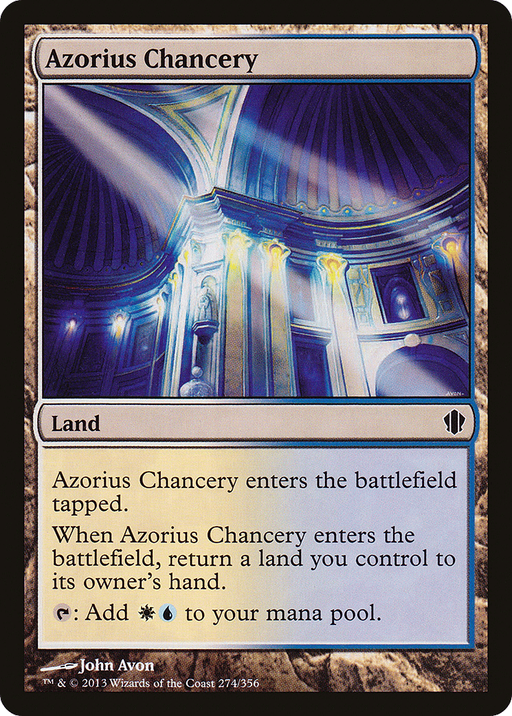 Azorius Chancery — Commander 2013 — Magic: The Gathering
