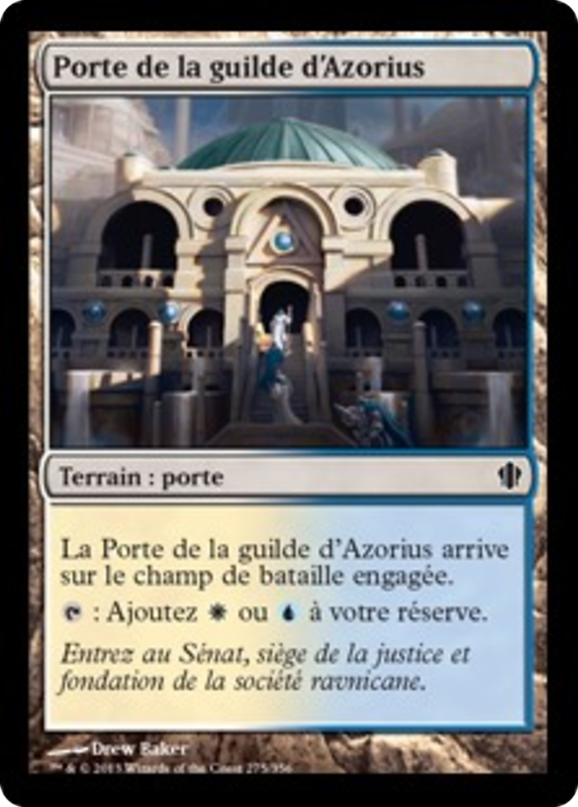 Porte de la guilde d'Azorius — Commander 2013 — Magic: The Gathering