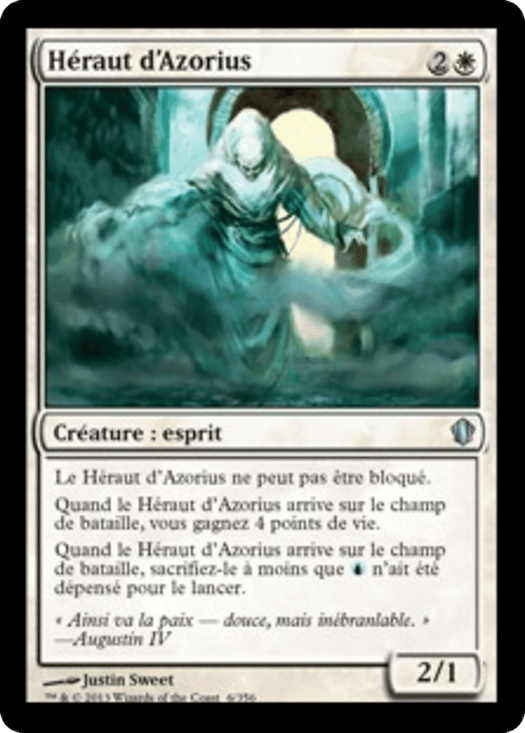 Héraut d'Azorius — Commander 2013 — Magic: The Gathering
