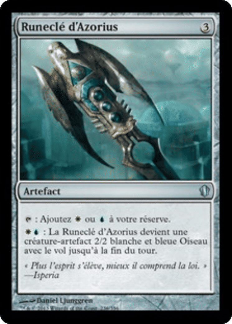 Runeclé d'Azorius — Commander 2013 — Magic: The Gathering