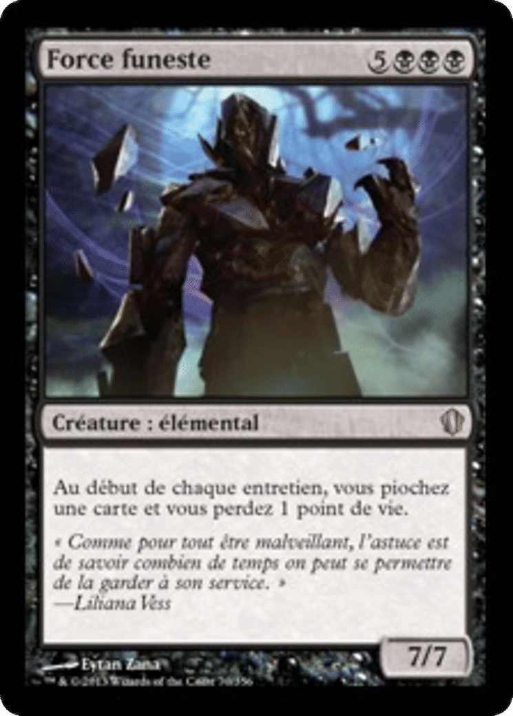 Force funeste — Commander 2013 — Magic: The Gathering