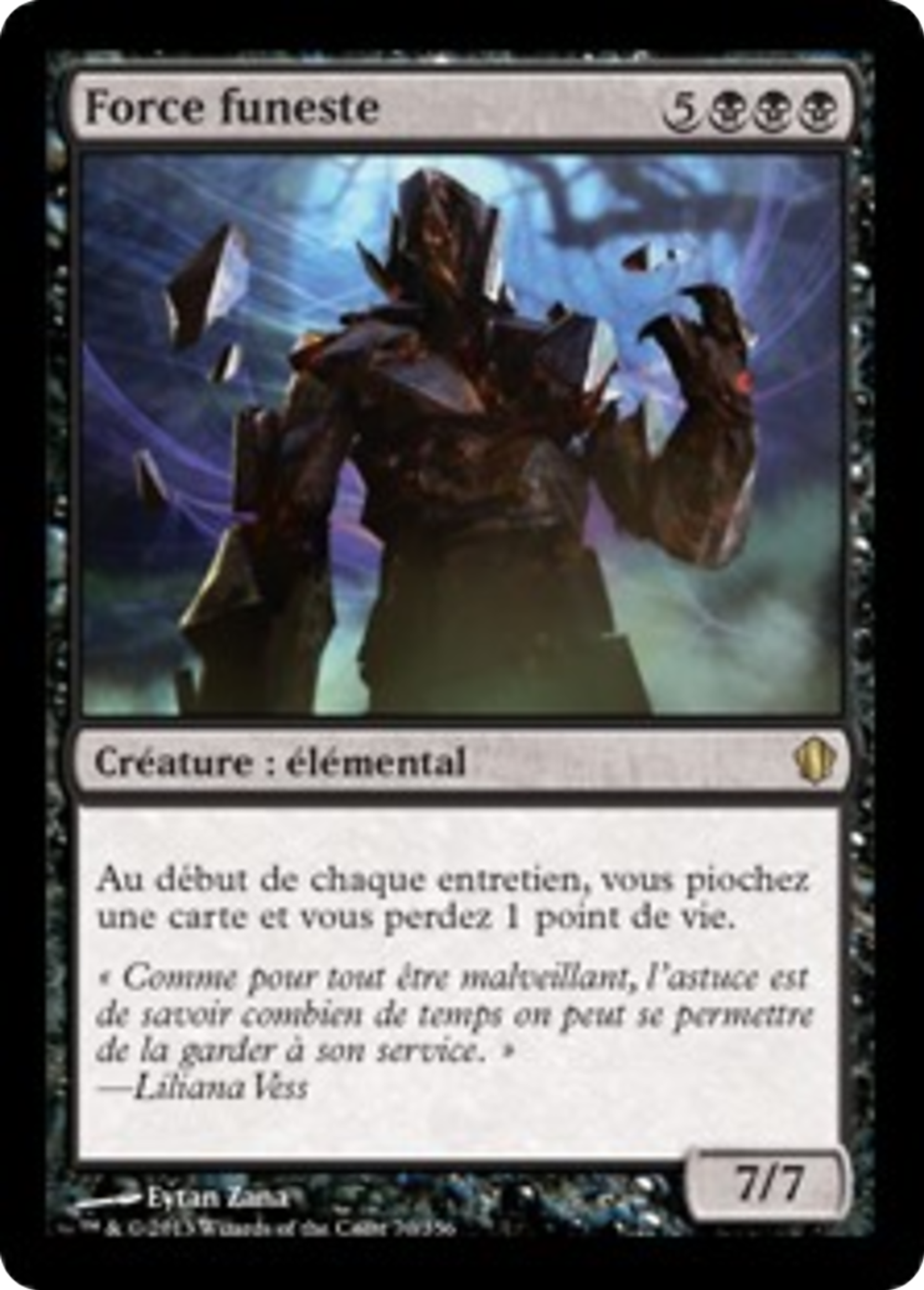 Force funeste — Commander 2013 — Magic: The Gathering