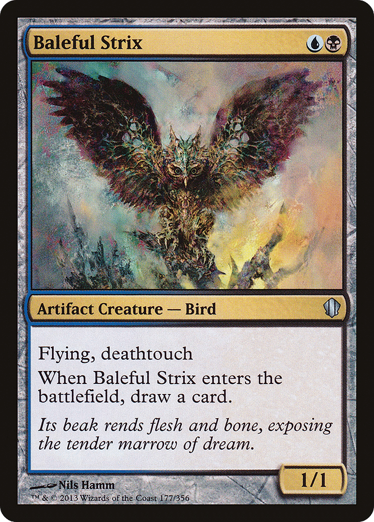 Baleful Strix — Commander 2013 — Magic: The Gathering