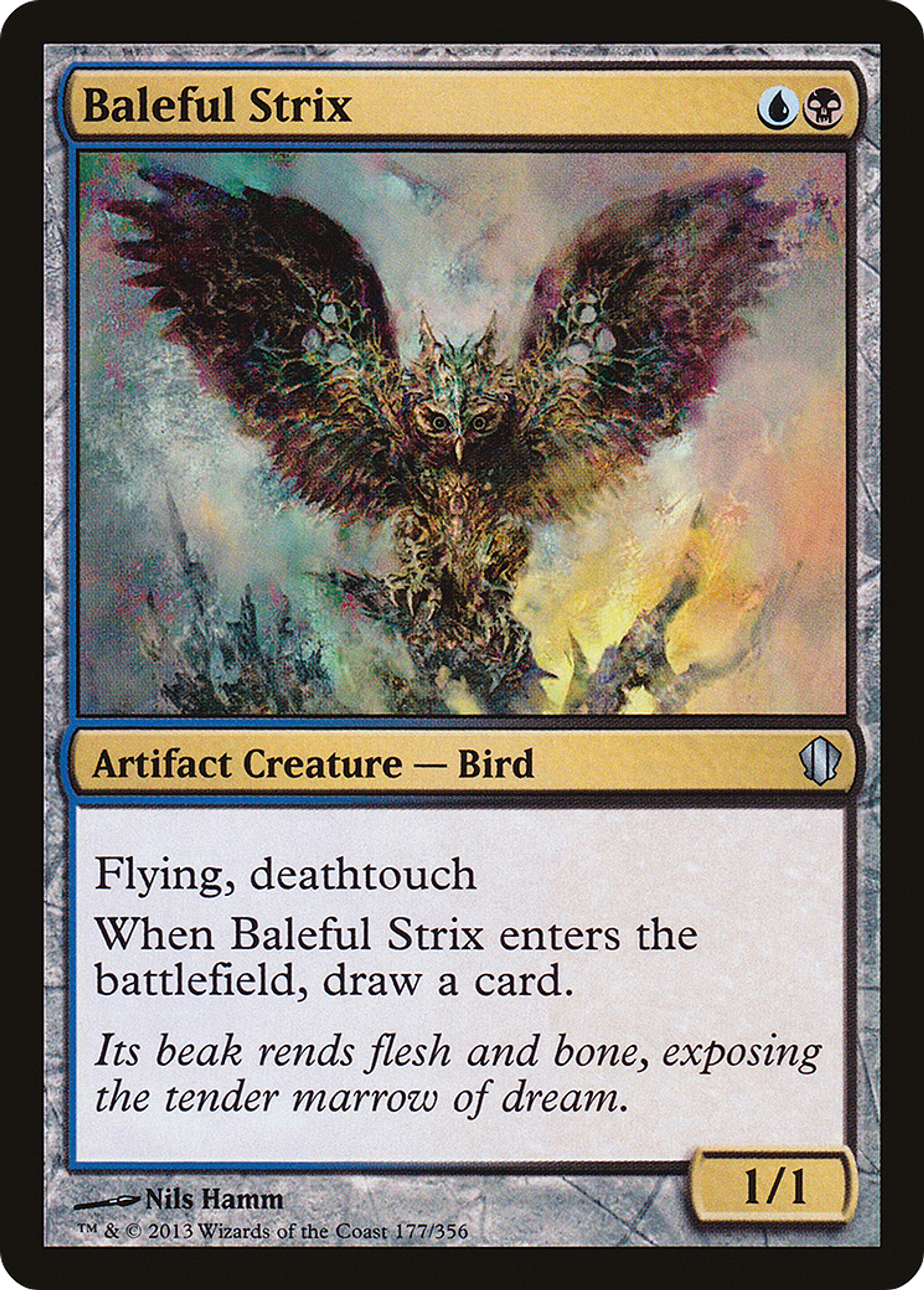 Baleful Strix — Commander 2013 — Magic: The Gathering