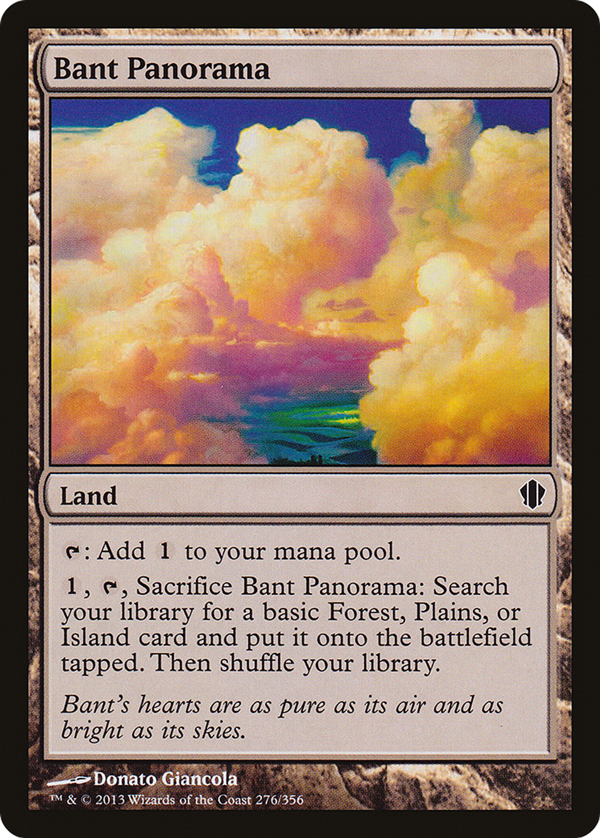 Bant Panorama — Commander 2013 — Magic: The Gathering