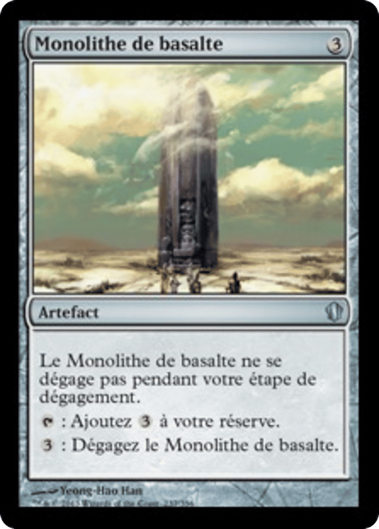 Monolithe de basalte — Commander 2013 — Magic: The Gathering