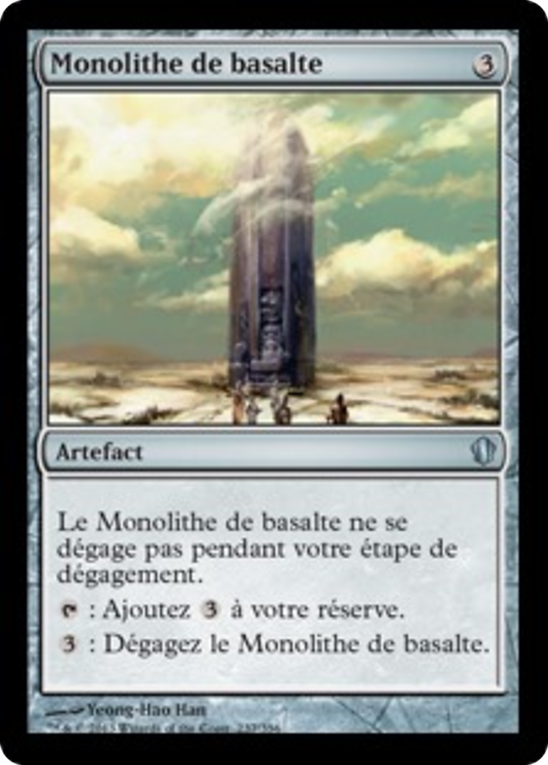 Monolithe de basalte — Commander 2013 — Magic: The Gathering