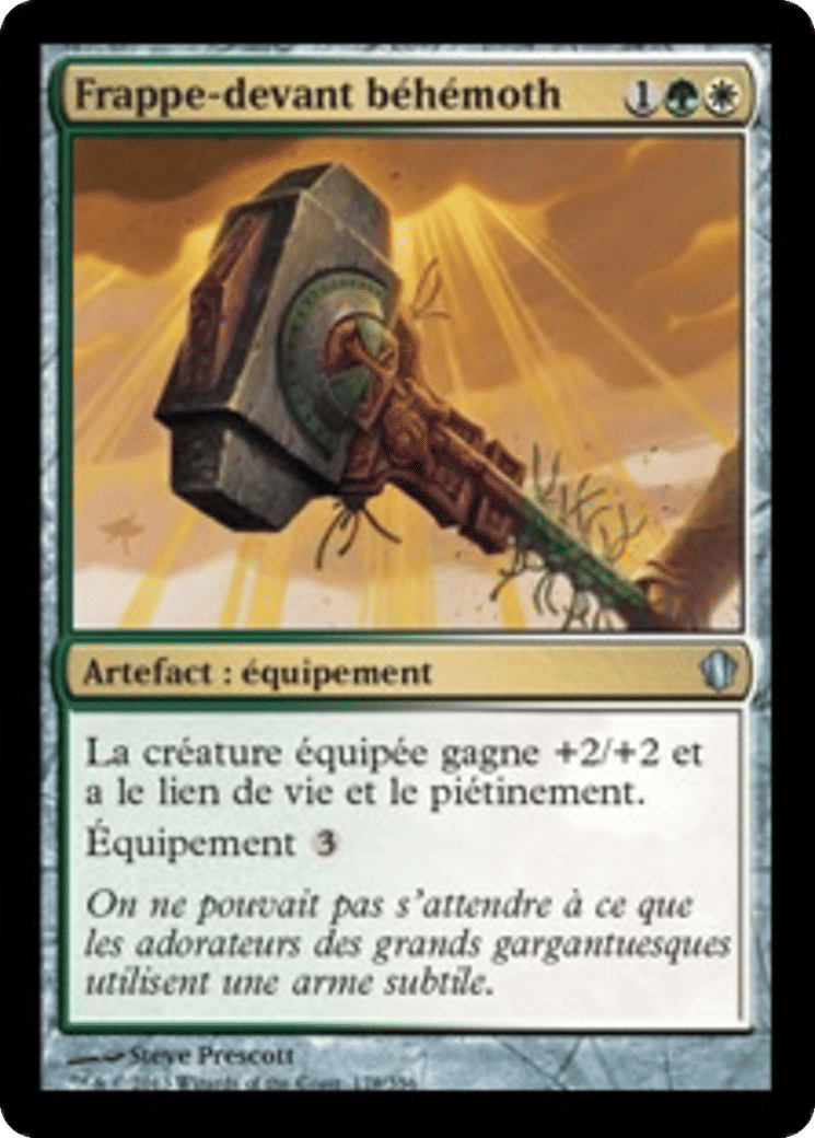 Frappe-devant béhémoth — Commander 2013 — Magic: The Gathering