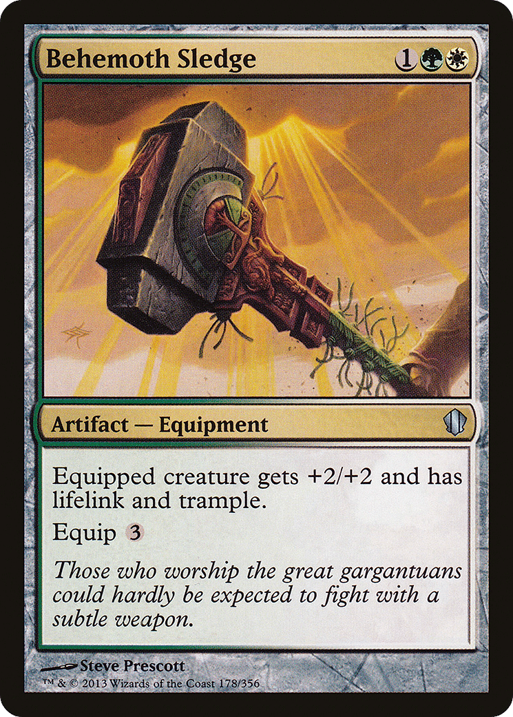 Behemoth Sledge — Commander 2013 — Magic: The Gathering
