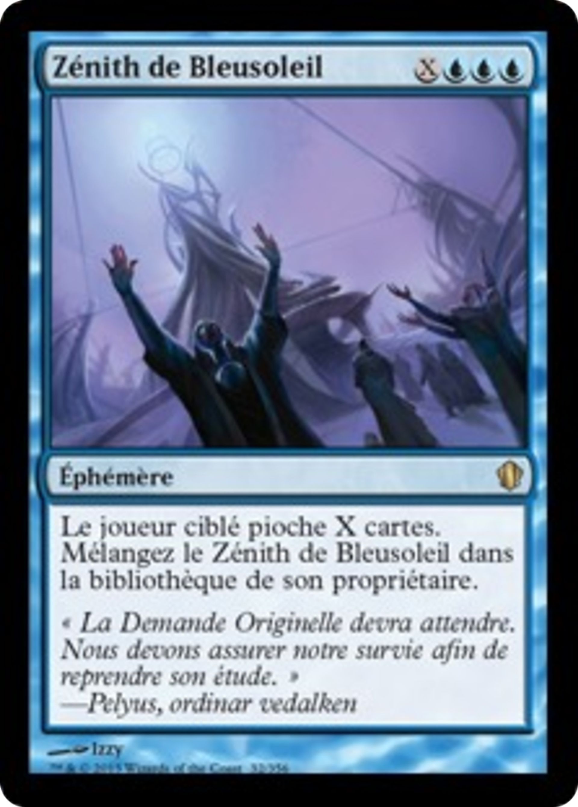 Zénith de Bleusoleil — Commander 2013 — Magic: The Gathering