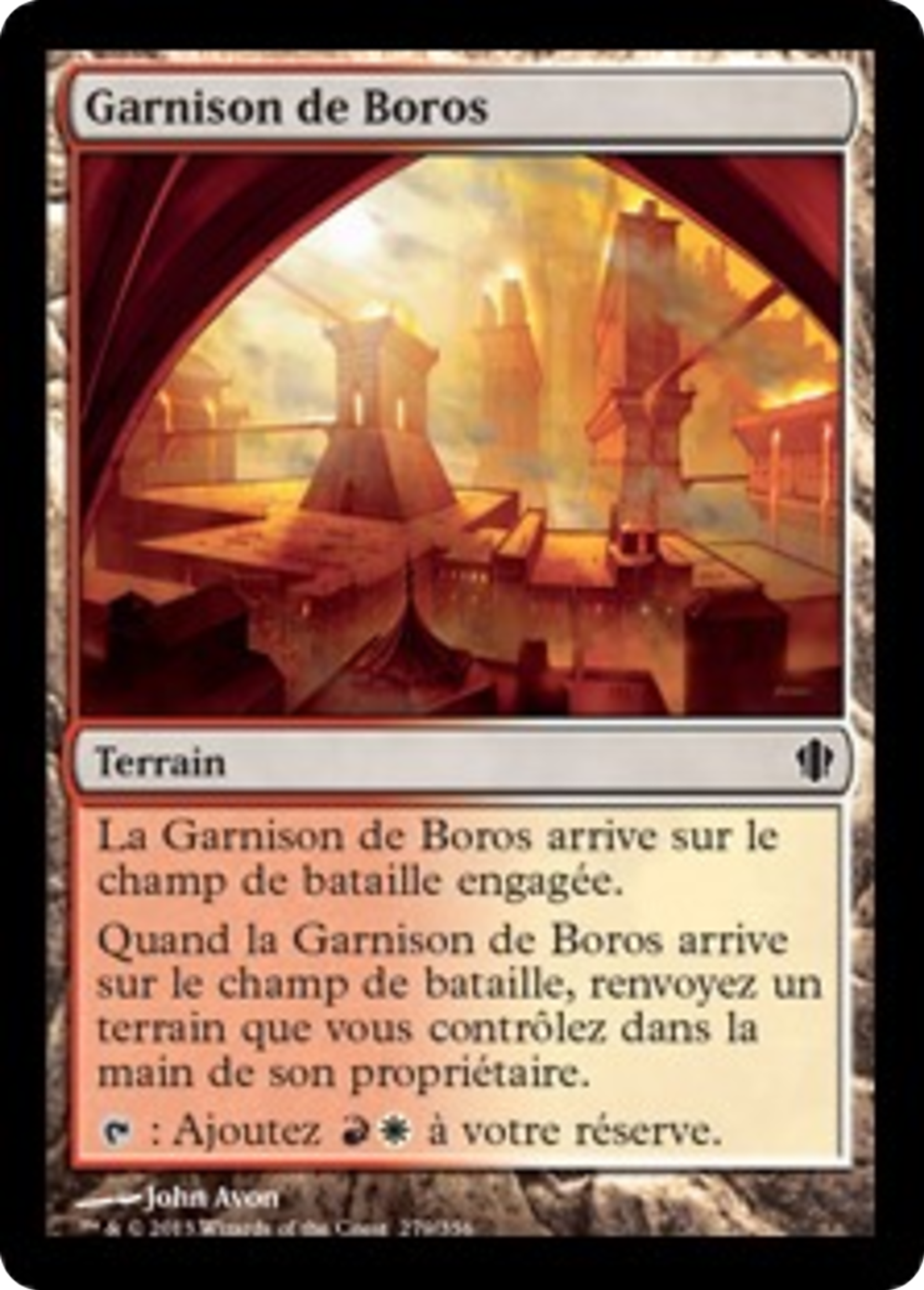 Garnison de Boros — Commander 2013 — Magic: The Gathering