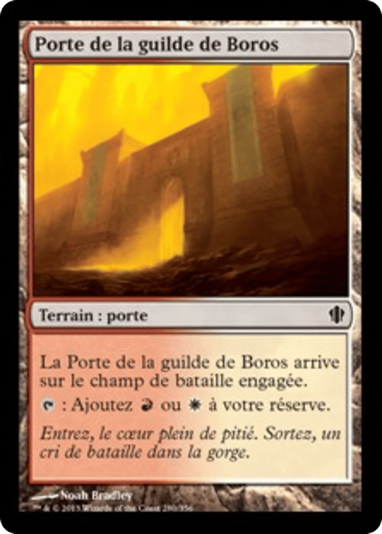 Porte de la guilde de Boros — Commander 2013 — Magic: The Gathering