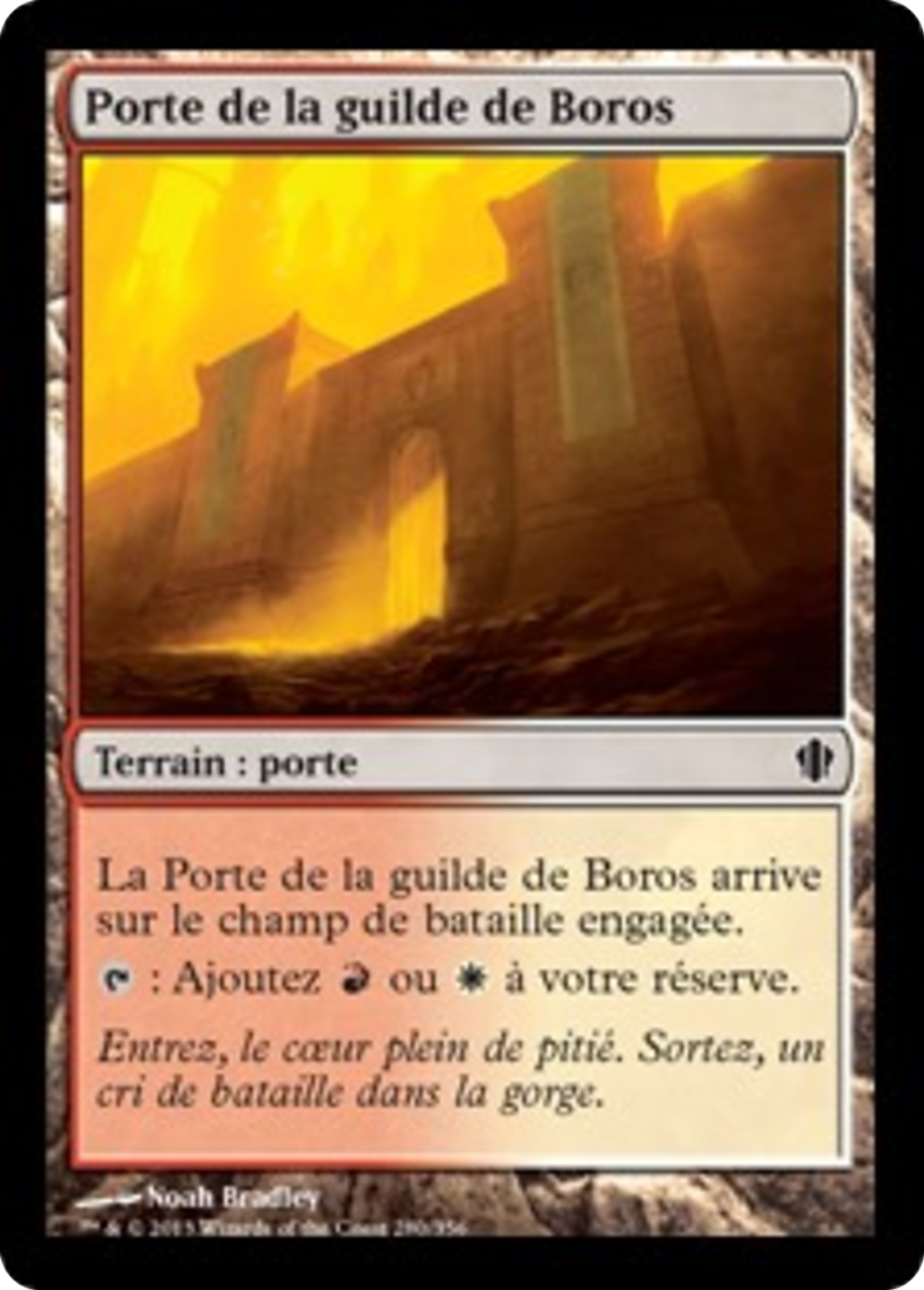 Porte de la guilde de Boros — Commander 2013 — Magic: The Gathering