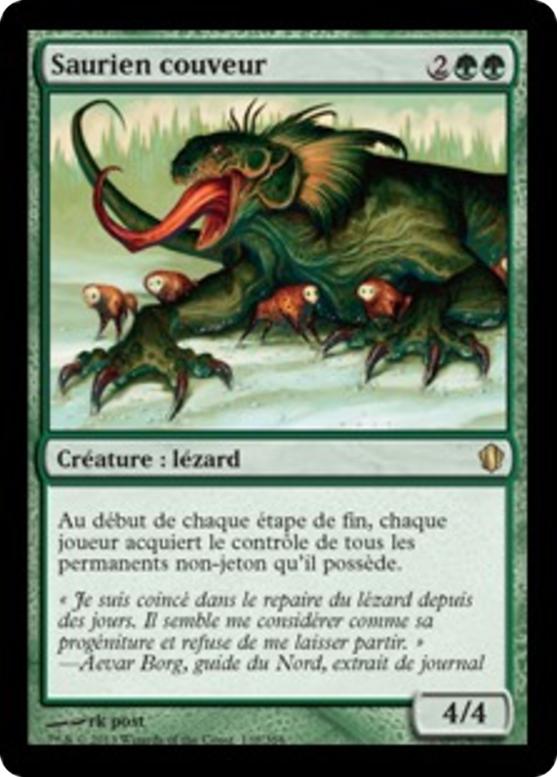 Saurien couveur — Commander 2013 — Magic: The Gathering