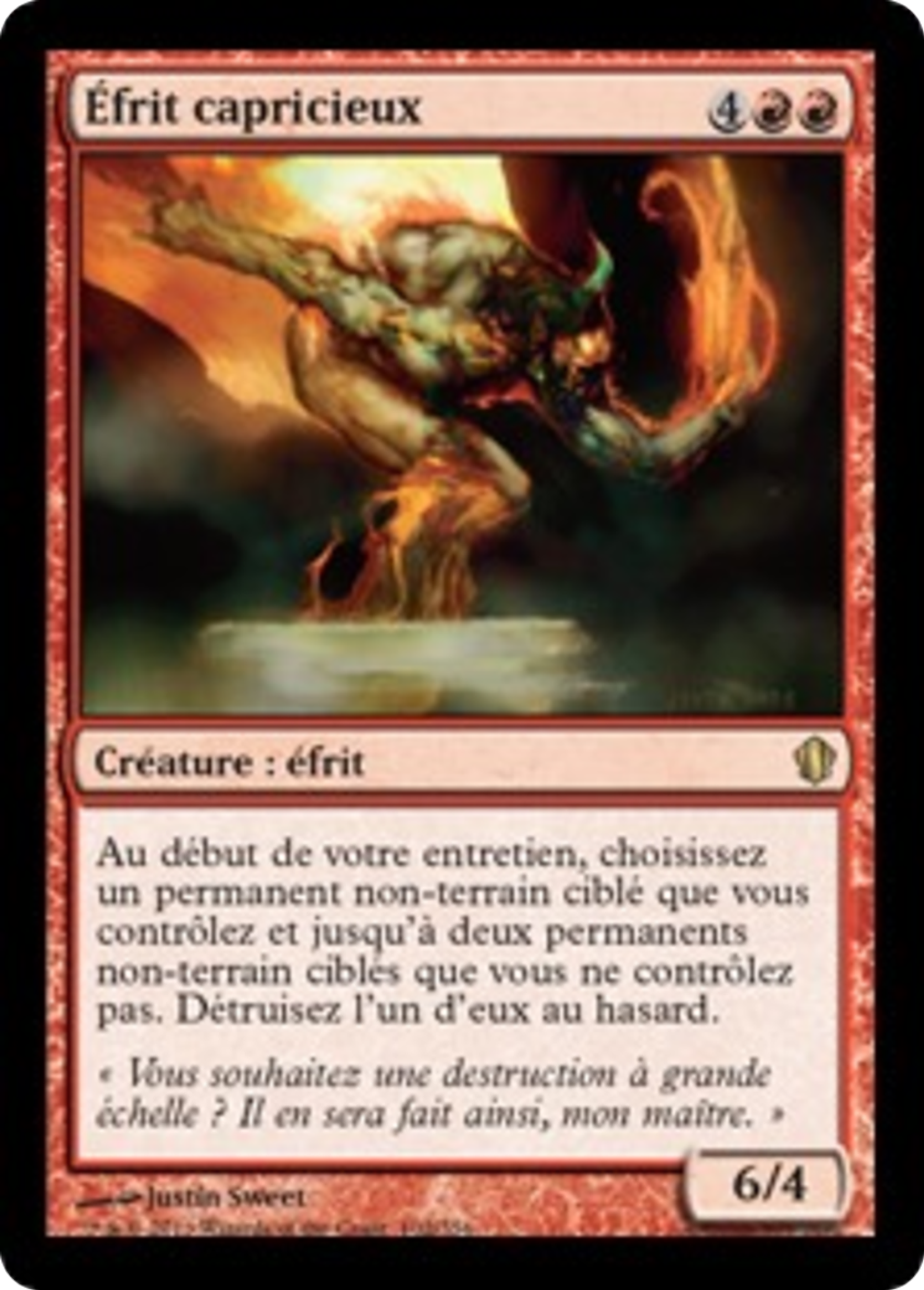 Éfrit capricieux — Commander 2013 — Magic: The Gathering