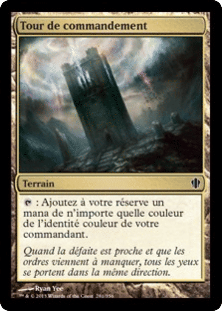 Tour de commandement — Commander 2013 — Magic: The Gathering