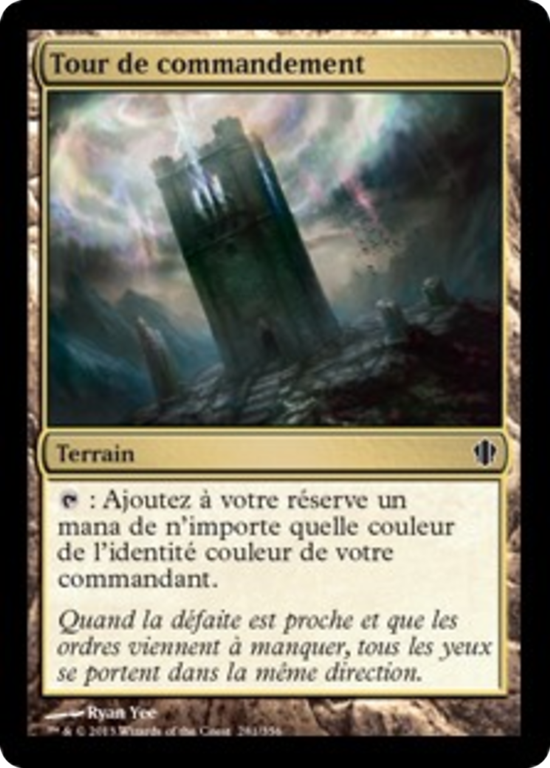 Tour de commandement — Commander 2013 — Magic: The Gathering