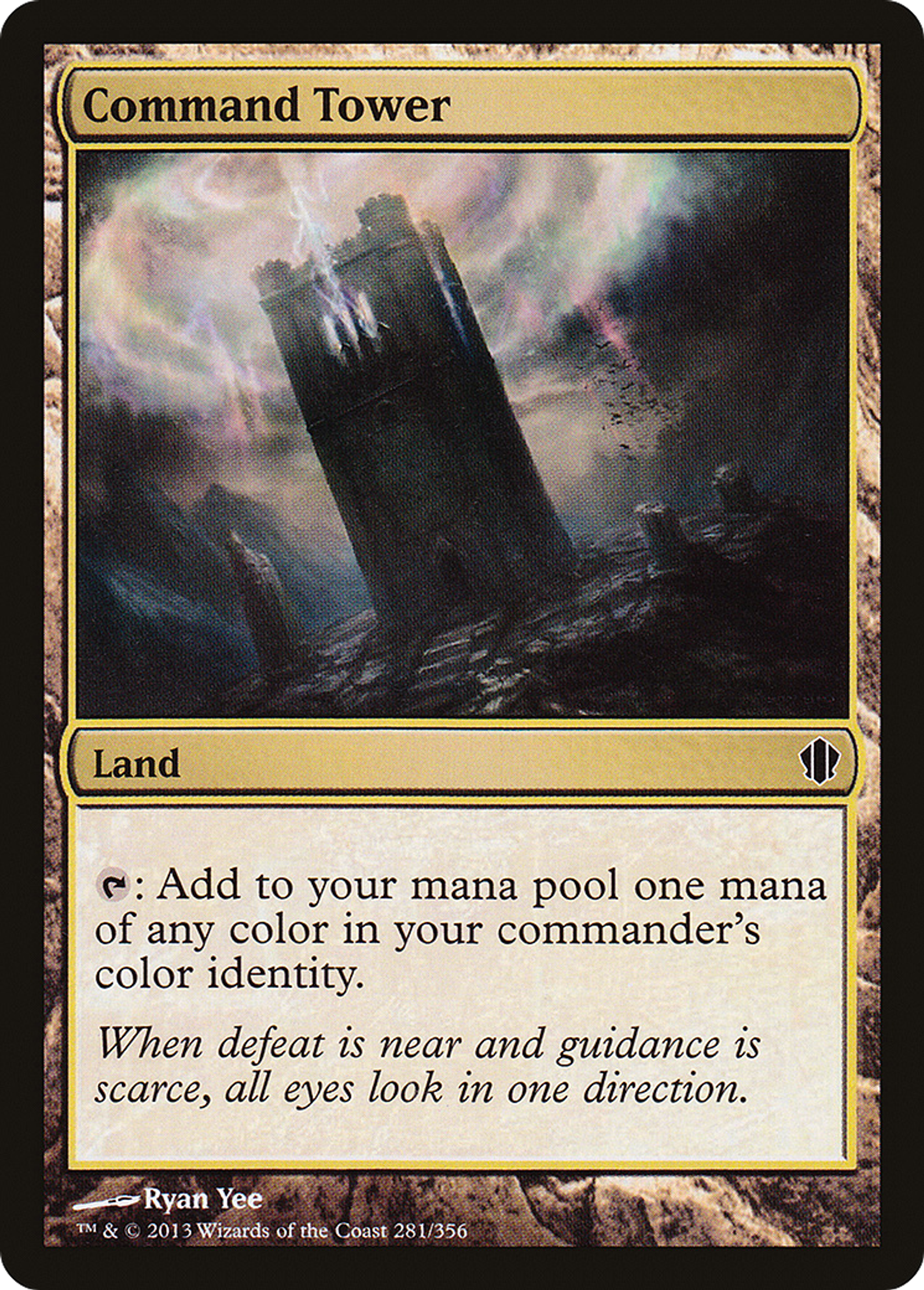 Command Tower — Commander 2013 — Magic: The Gathering