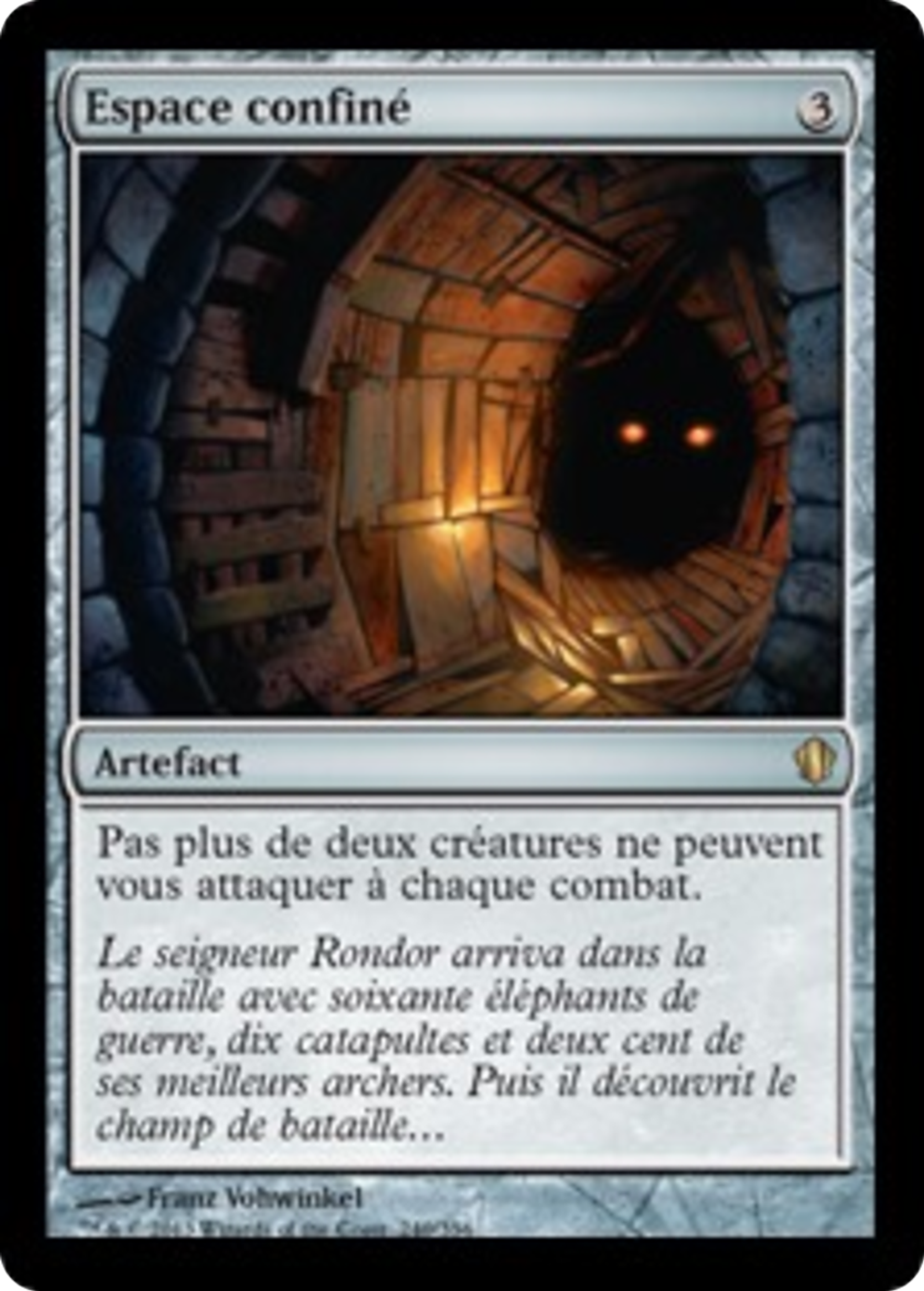 Espace confiné — Commander 2013 — Magic: The Gathering