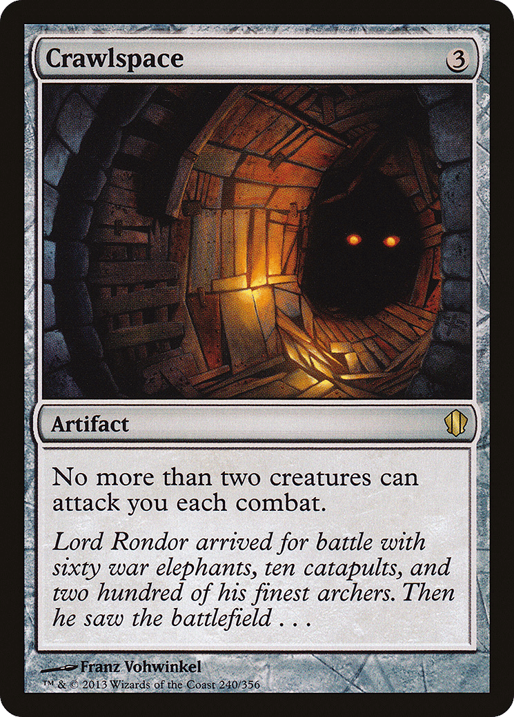 Crawlspace — Commander 2013 — Magic: The Gathering
