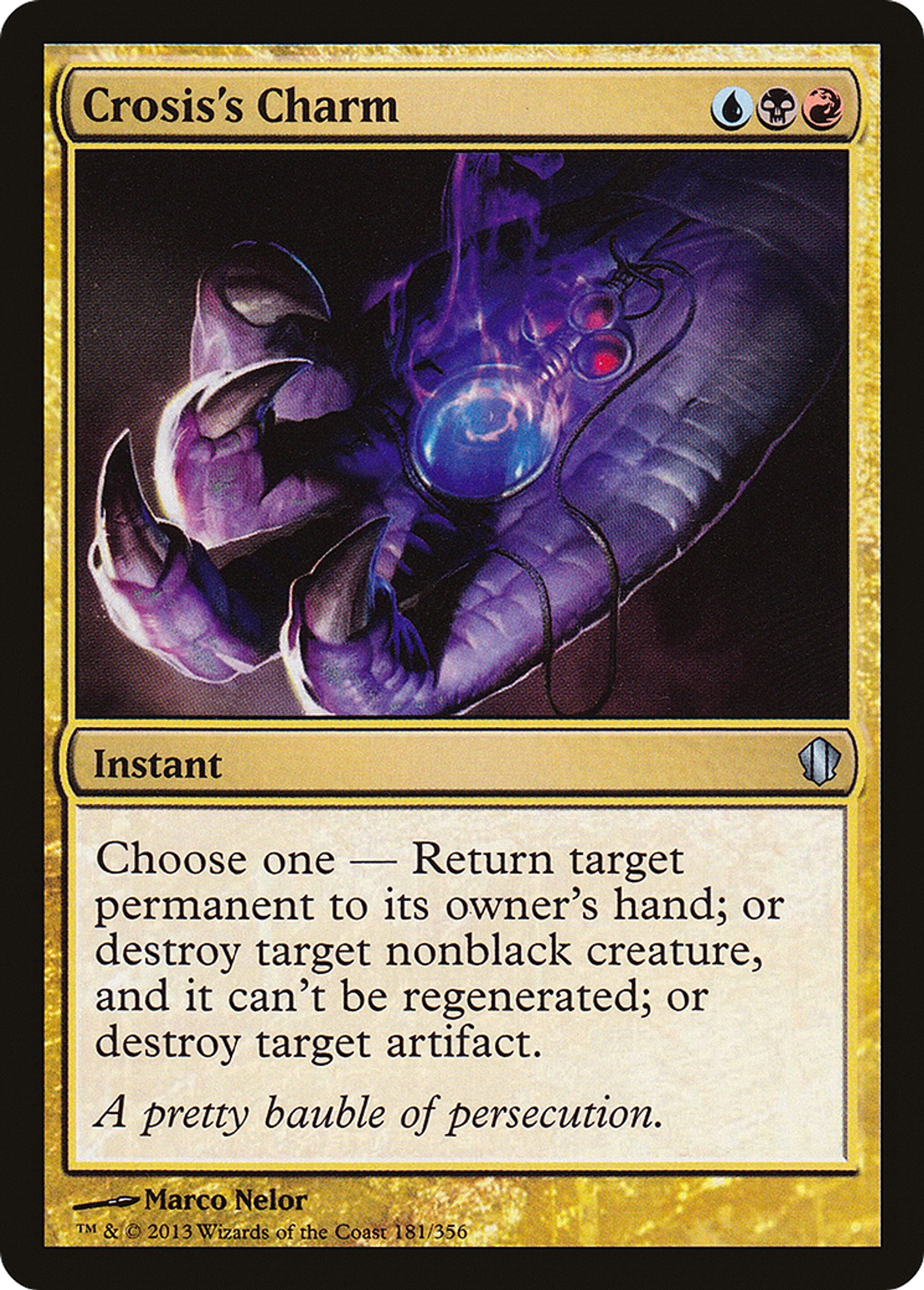 Crosis's Charm — Commander 2013 — Magic: The Gathering