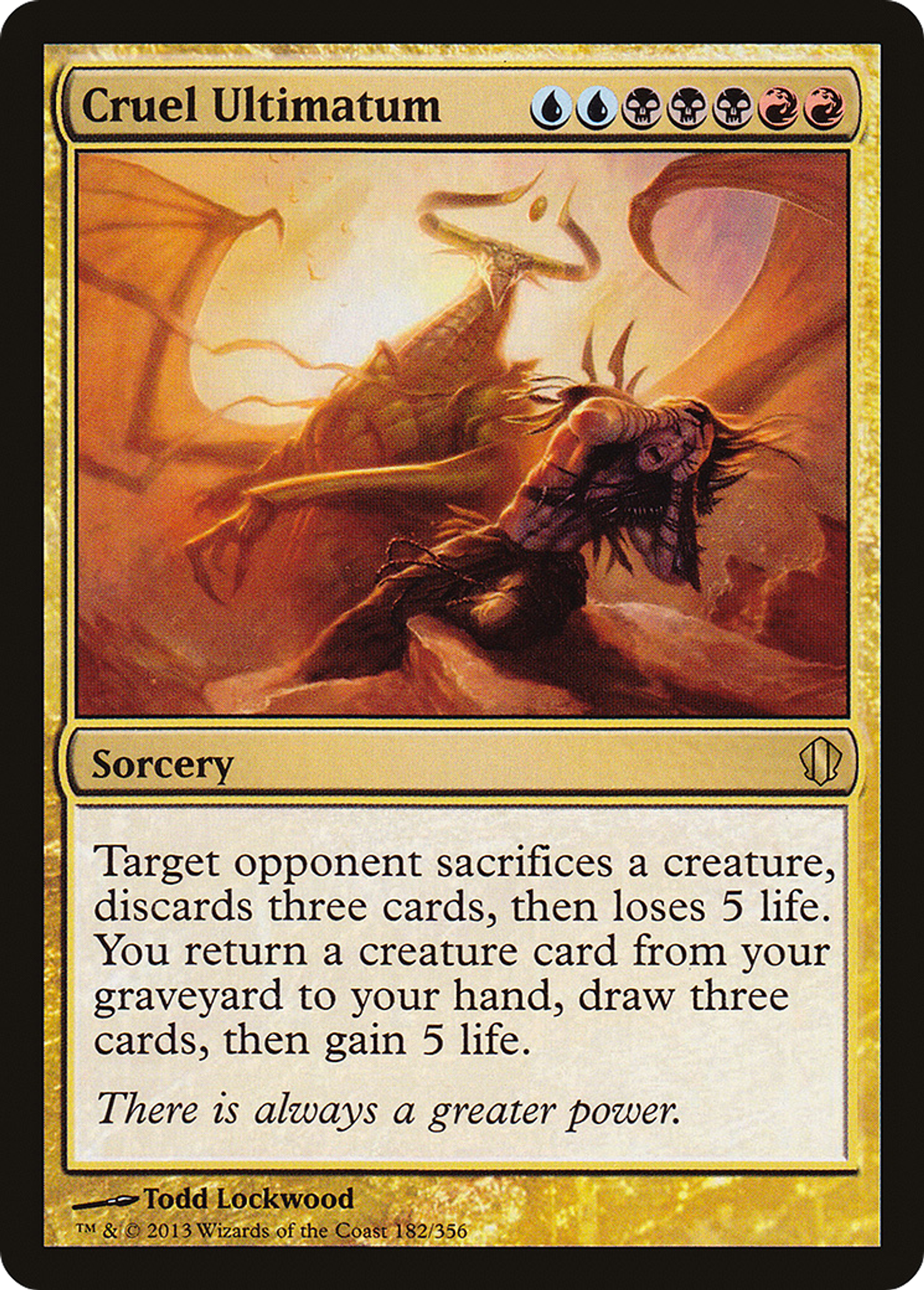 Cruel Ultimatum — Commander 2013 — Magic: The Gathering
