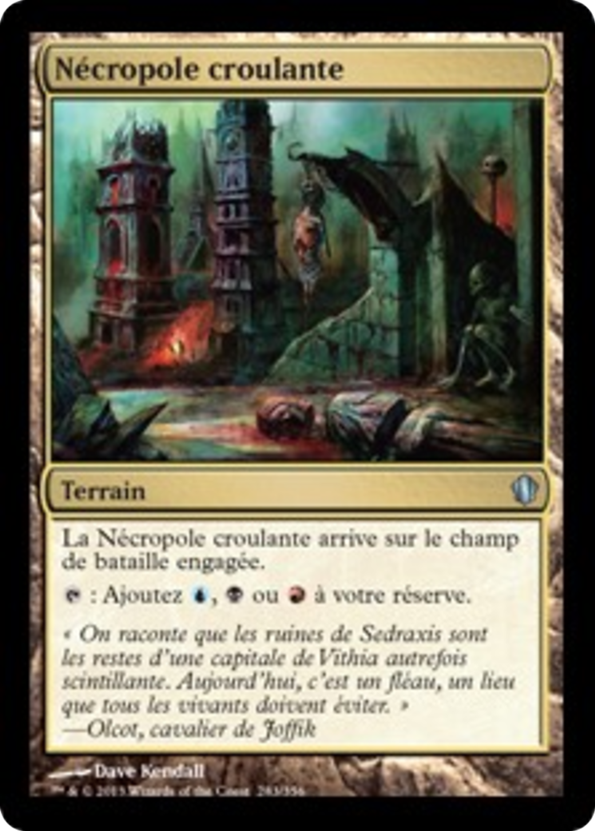 Nécropole croulante — Commander 2013 — Magic: The Gathering