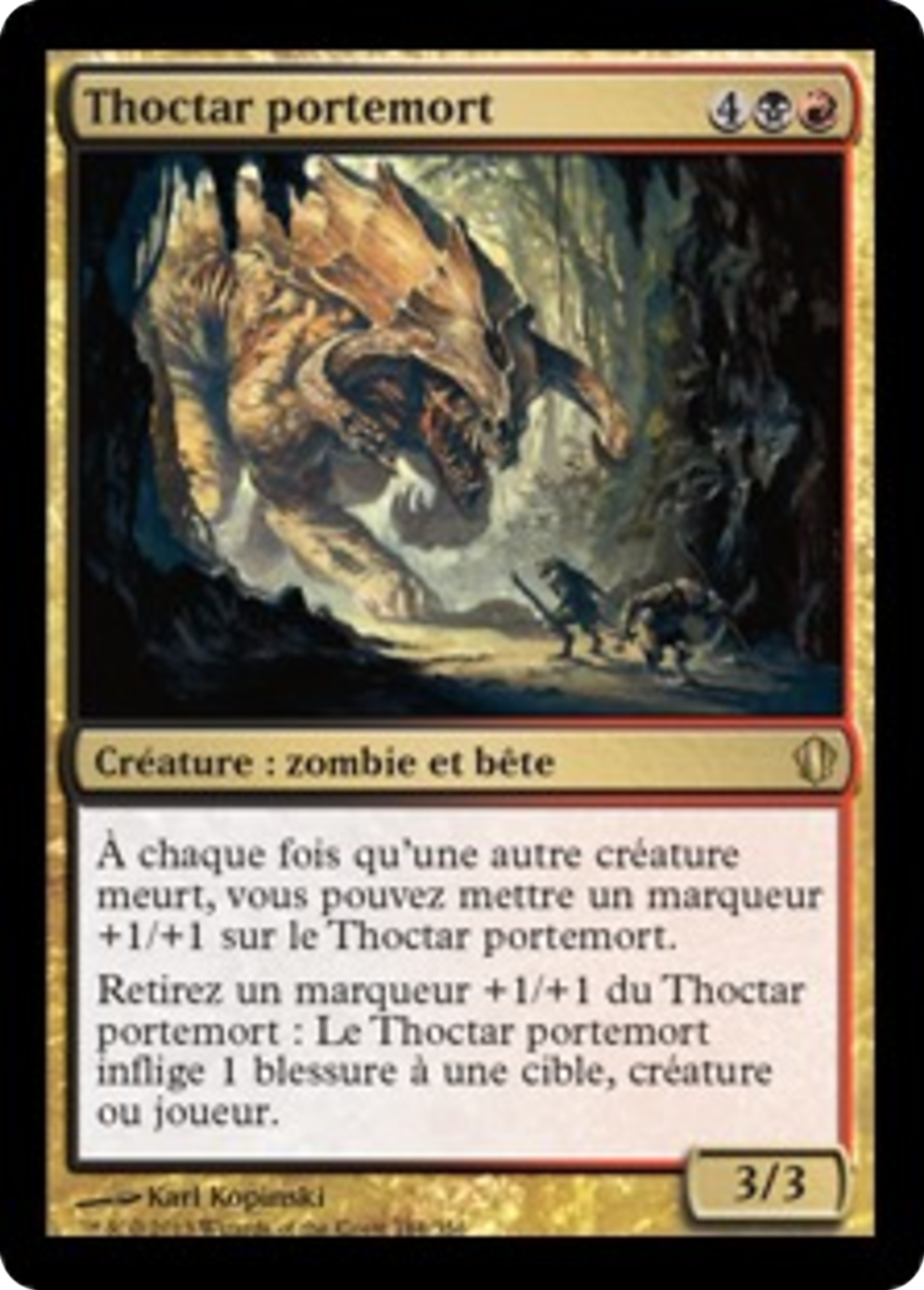 Thoctar portemort — Commander 2013 — Magic: The Gathering