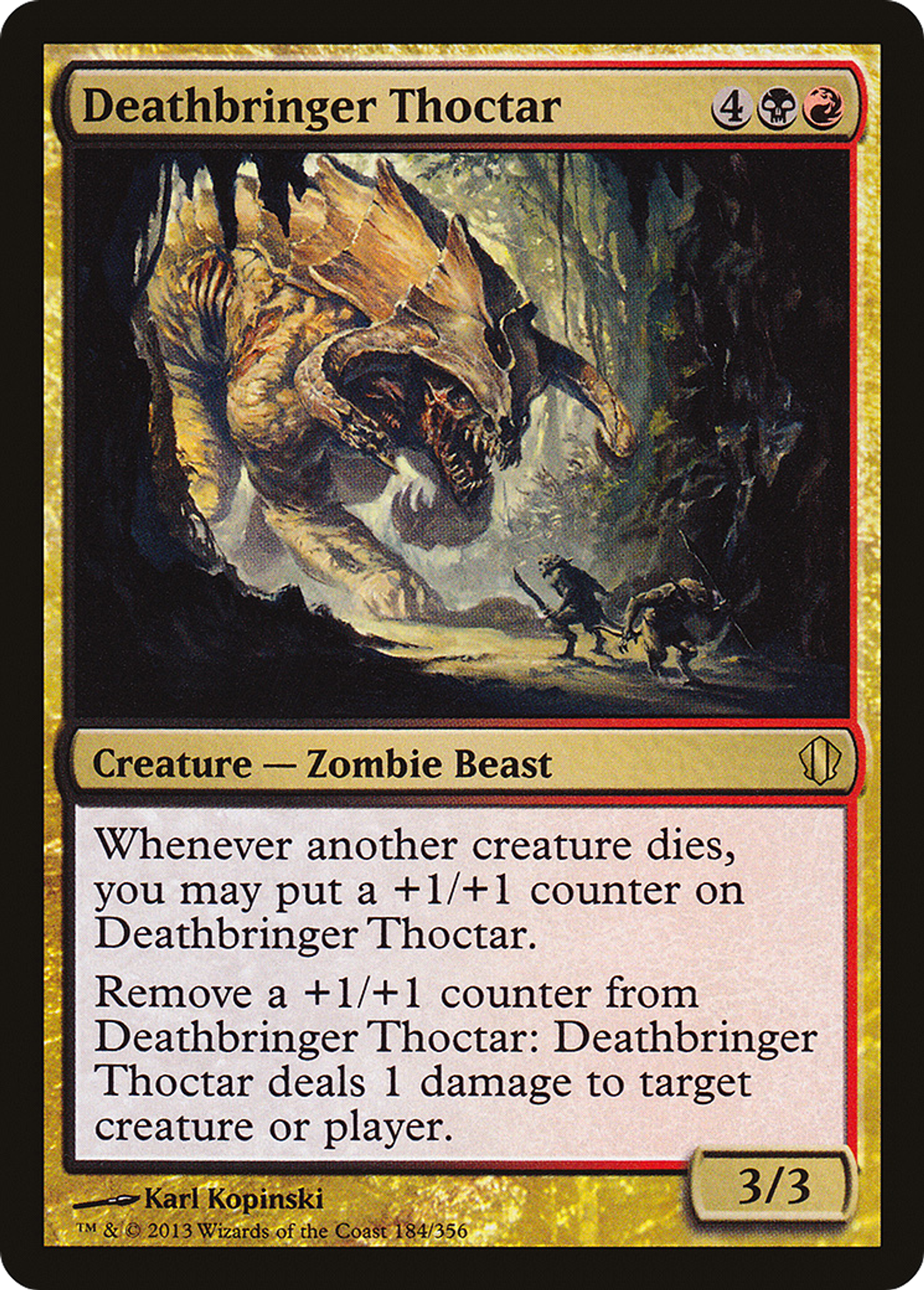 Deathbringer Thoctar — Commander 2013 — Magic: The Gathering
