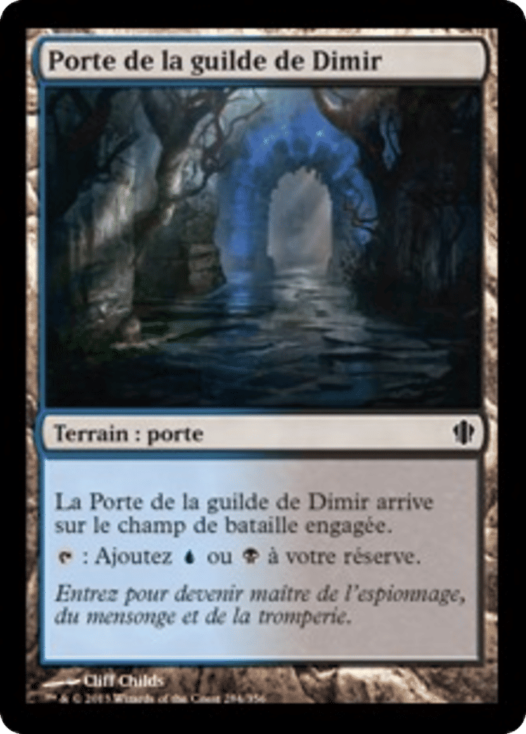 Porte de la guilde de Dimir — Commander 2013 — Magic: The Gathering