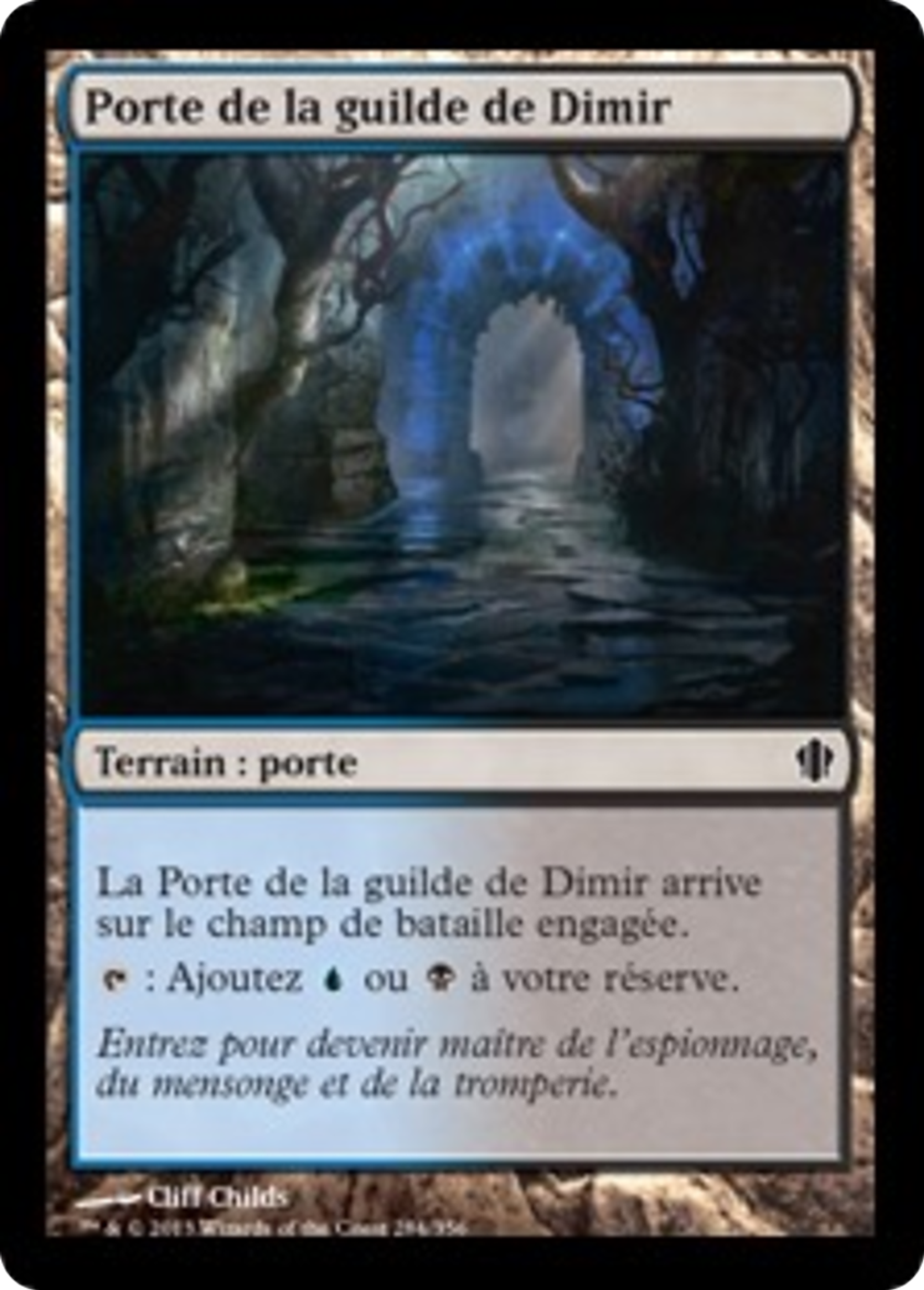 Porte de la guilde de Dimir — Commander 2013 — Magic: The Gathering