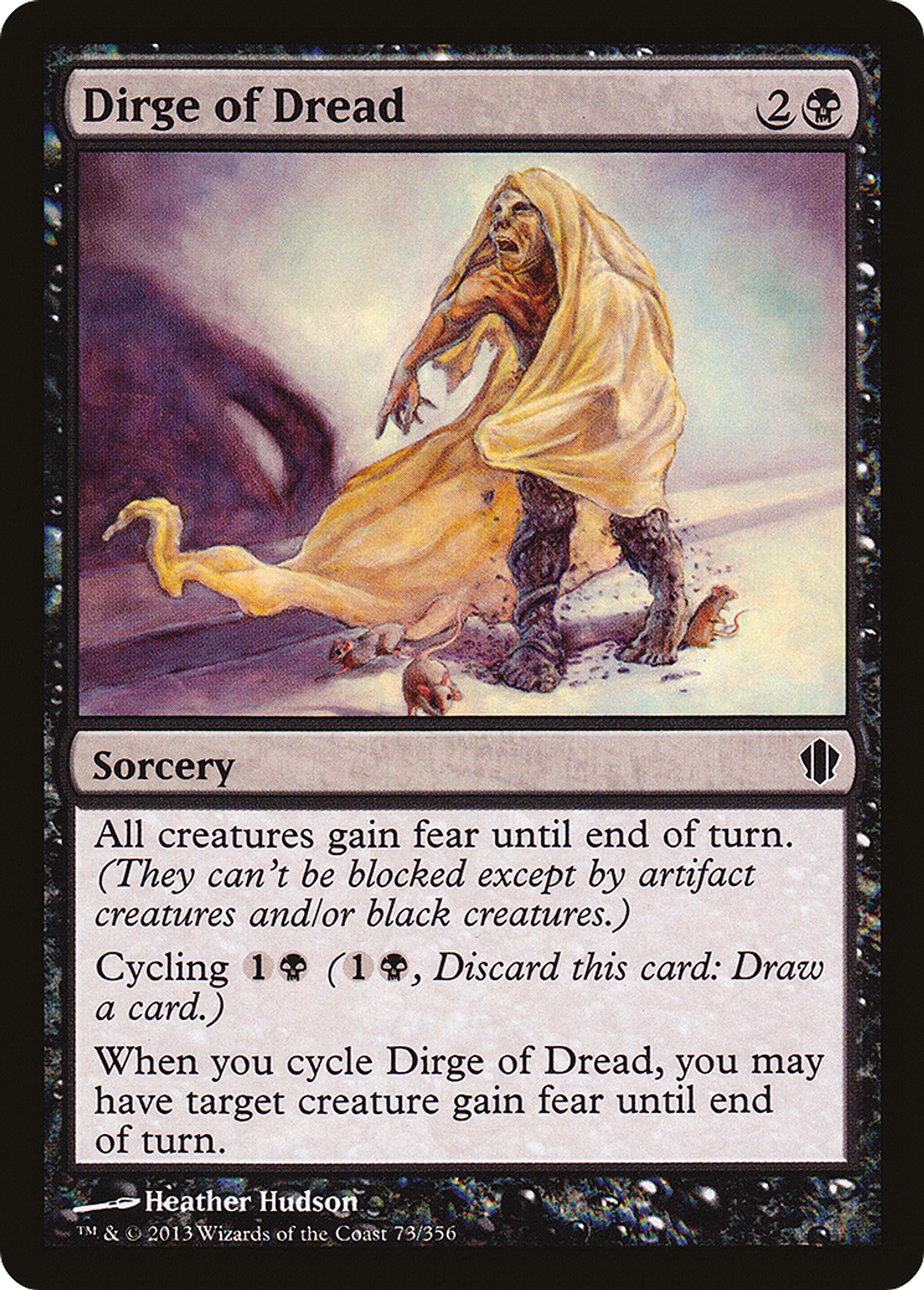 Dirge of Dread — Commander 2013 — Magic: The Gathering