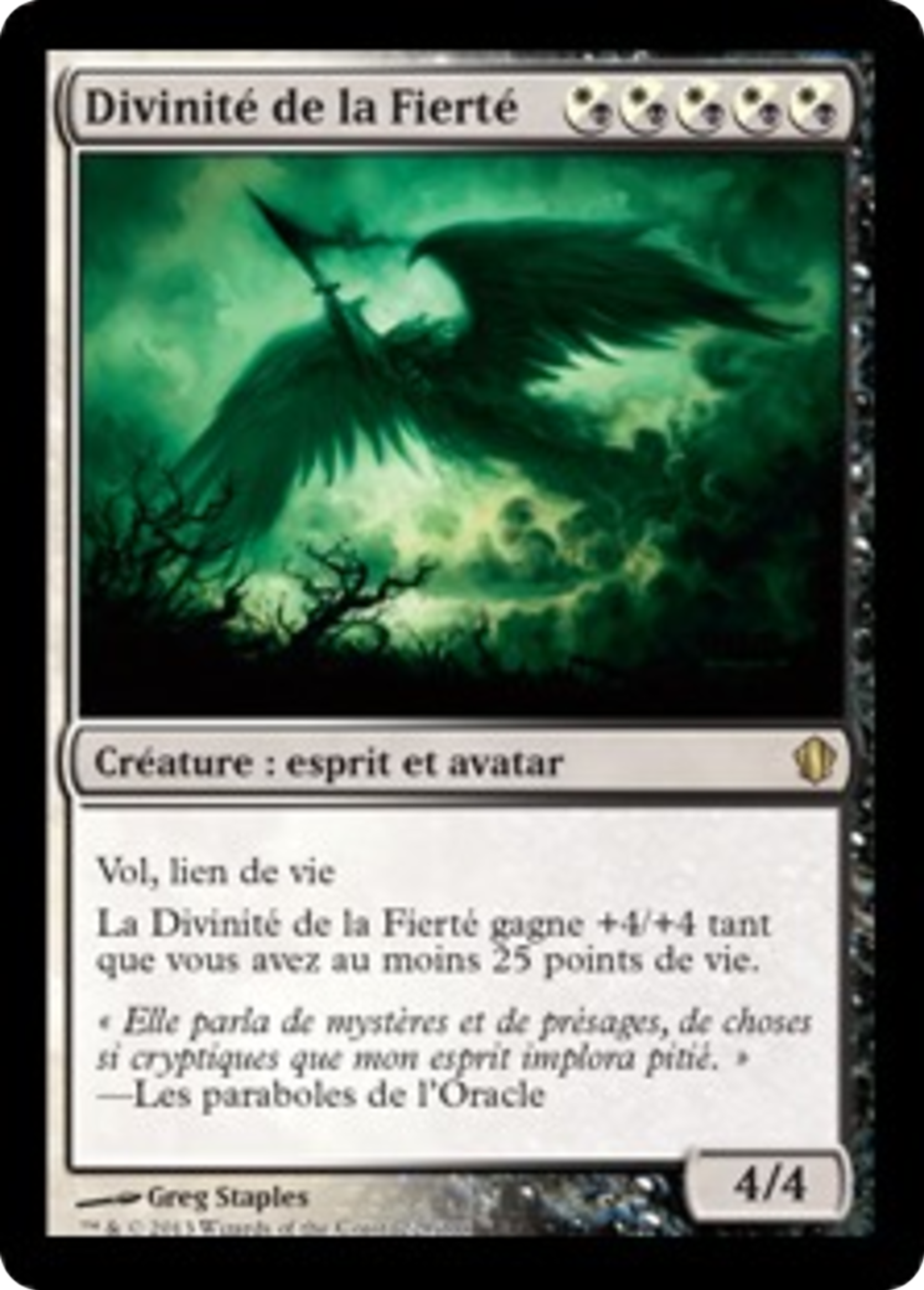 Divinité de la Fierté — Commander 2013 — Magic: The Gathering