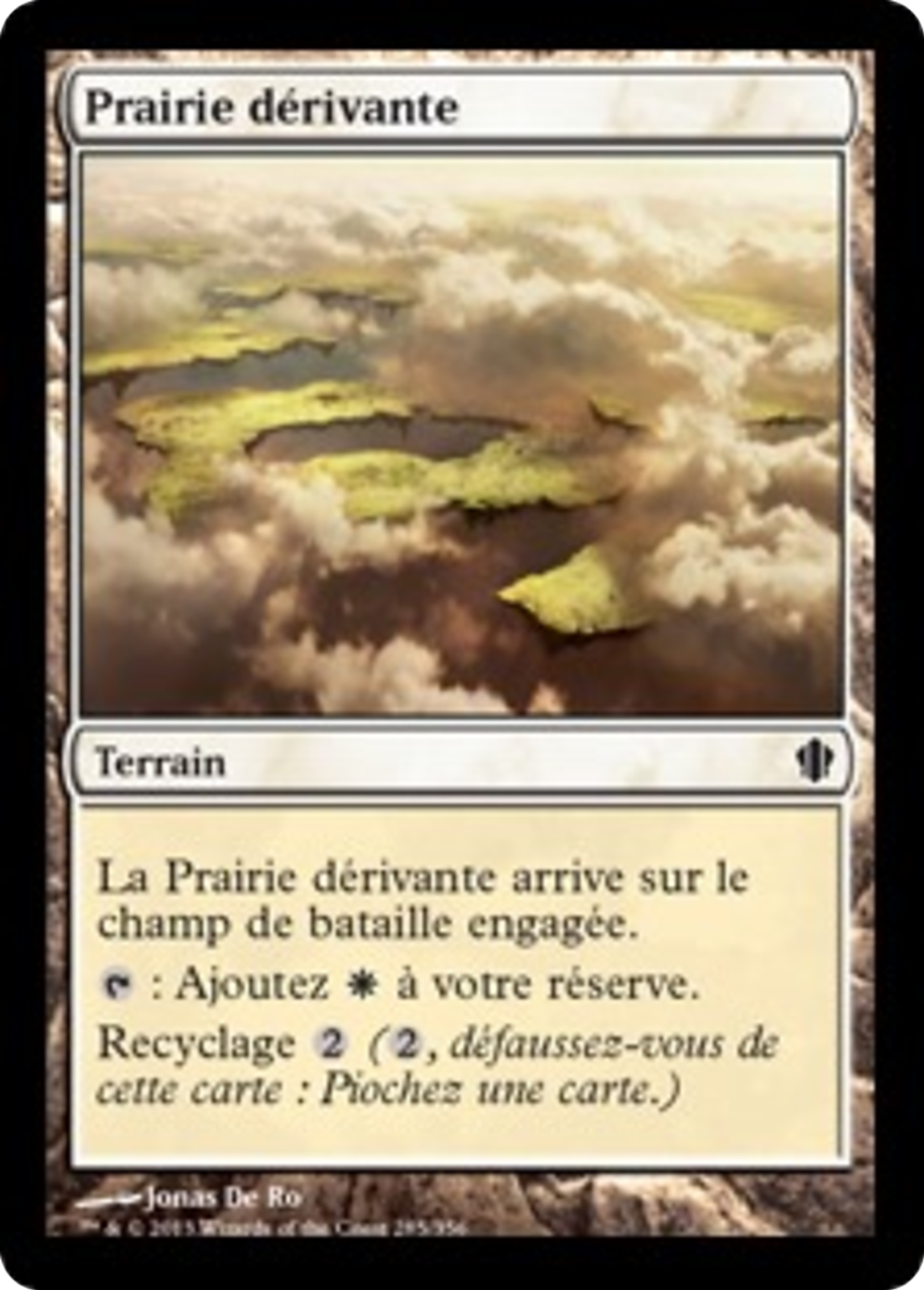 Prairie dérivante — Commander 2013 — Magic: The Gathering