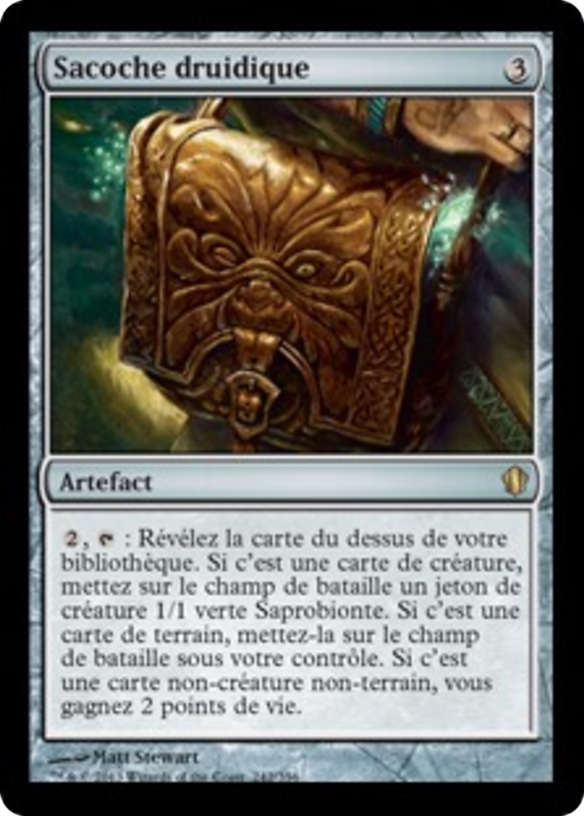 Sacoche druidique — Commander 2013 — Magic: The Gathering